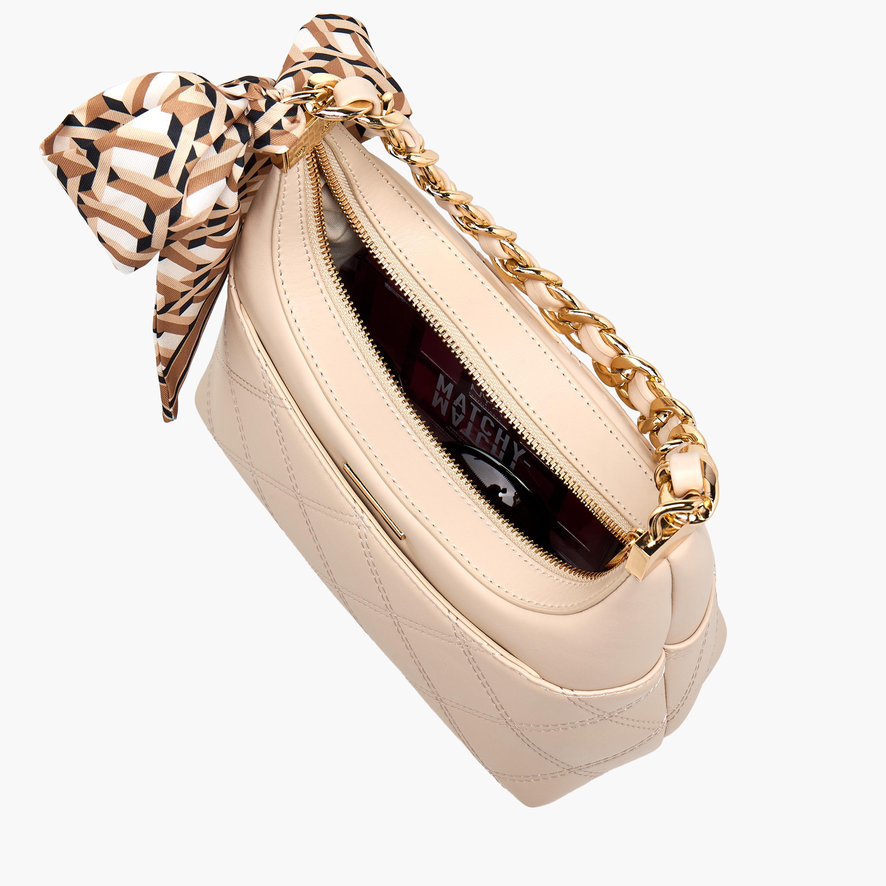 Sasha Jul Quilted Baguette Bag with Scarf Accent-women-bagsandwallets-handbags-image-9