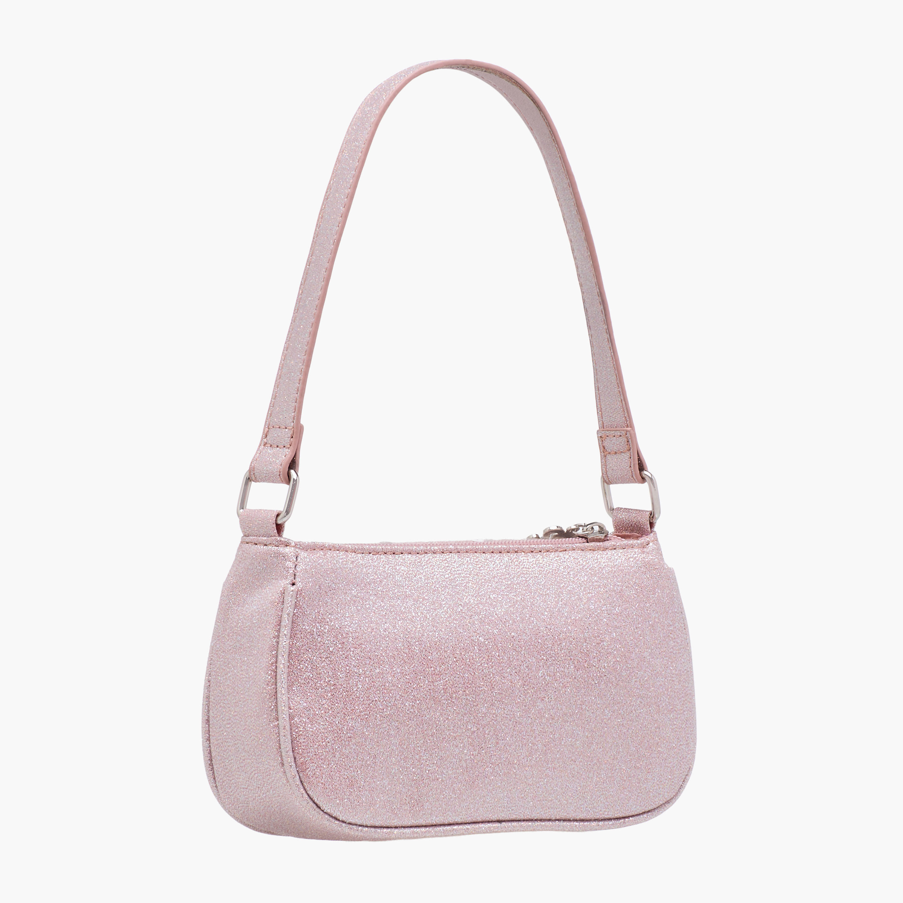 Barbie Embellished Shoulder Bag with Strap Handle-girls-accessories-bags-image-4