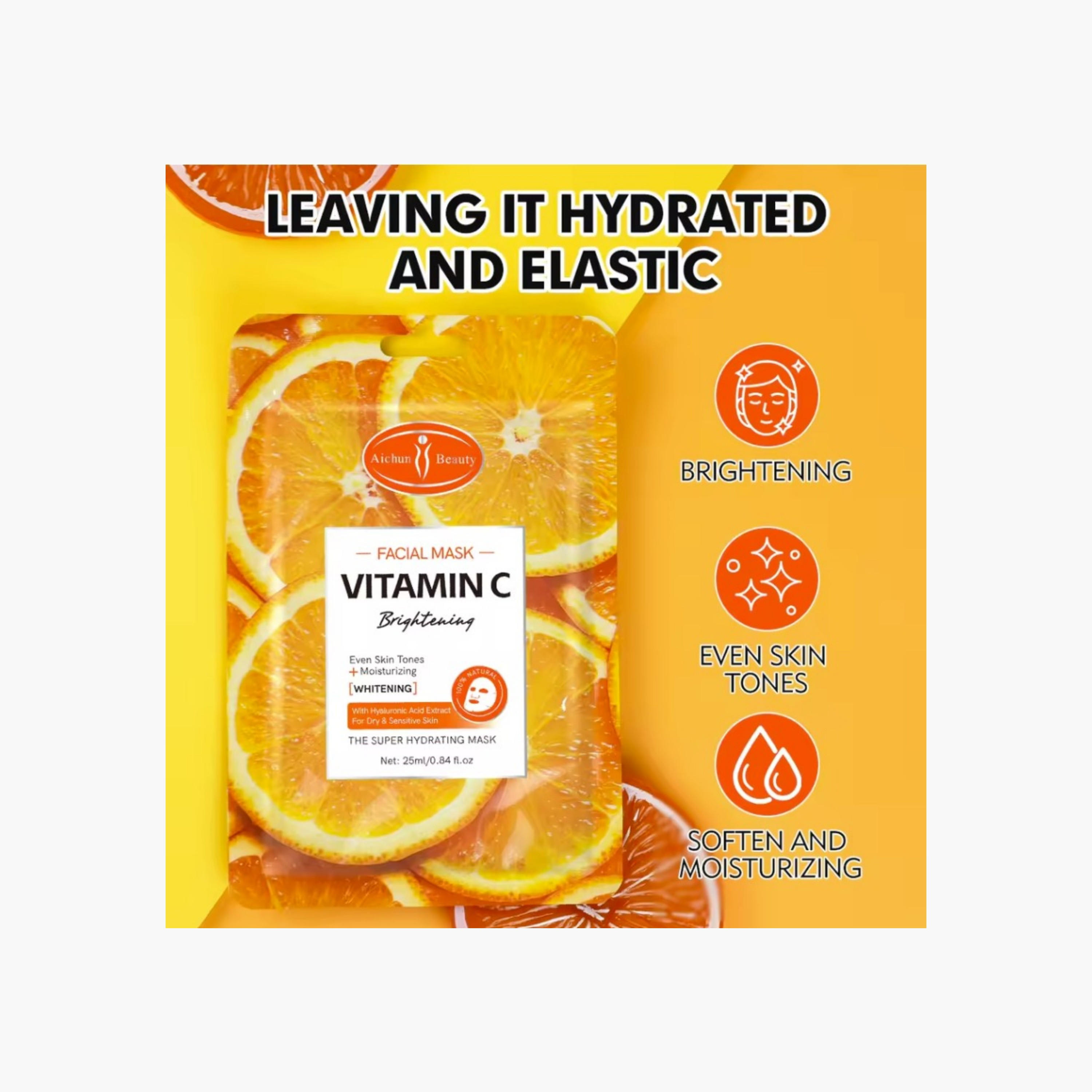Aichun Vitamin C Brightening Facial Mask-beautyandpersonalcare-skin-masks-masksandpeels-image-2
