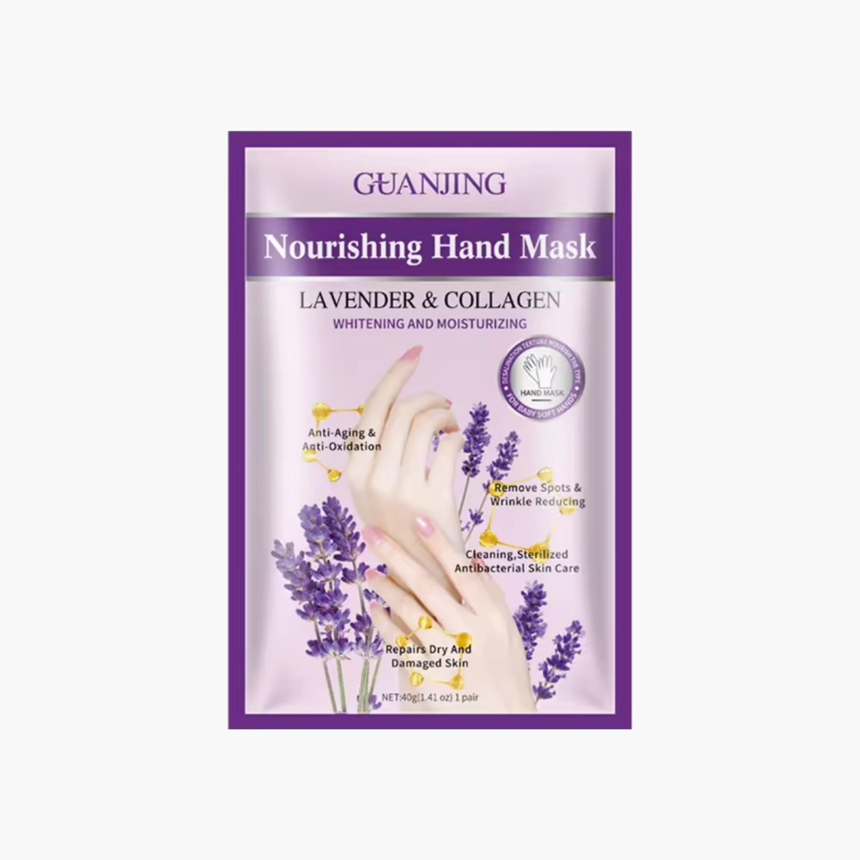 Guanjing Nourishing Hand Mask Lavender Collagen-beautyandpersonalcare-skin-masks-masksandpeels-image-1