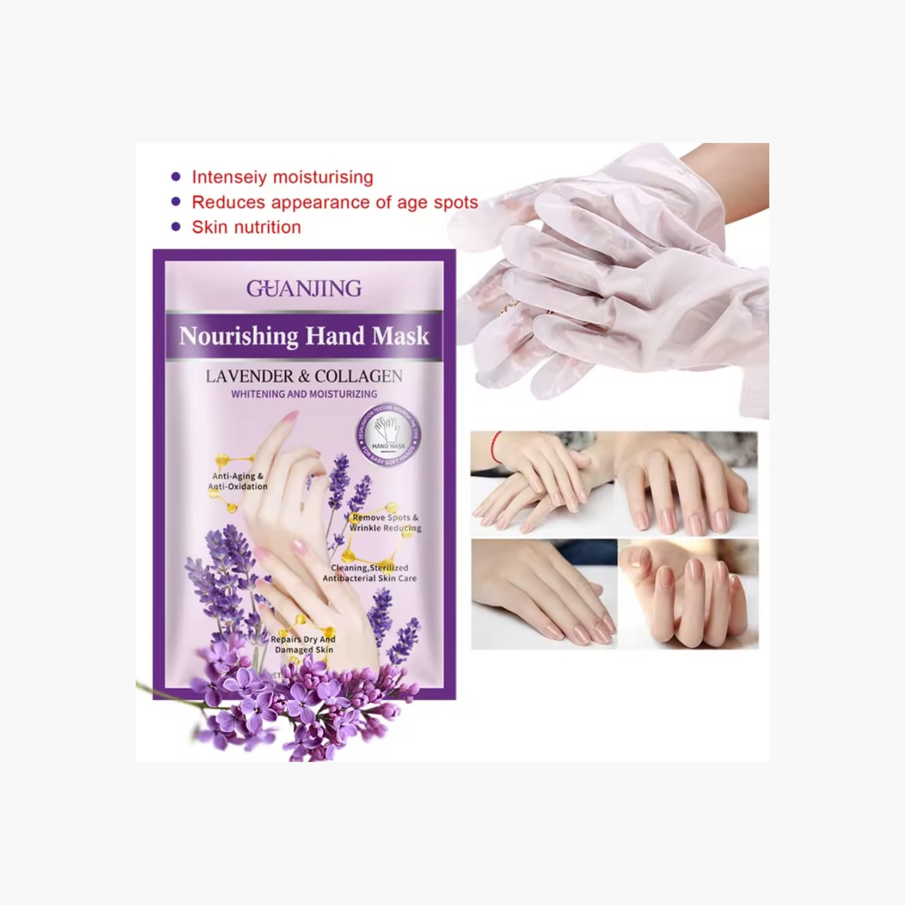 Guanjing Nourishing Hand Mask Lavender Collagen-beautyandpersonalcare-skin-masks-masksandpeels-image-2