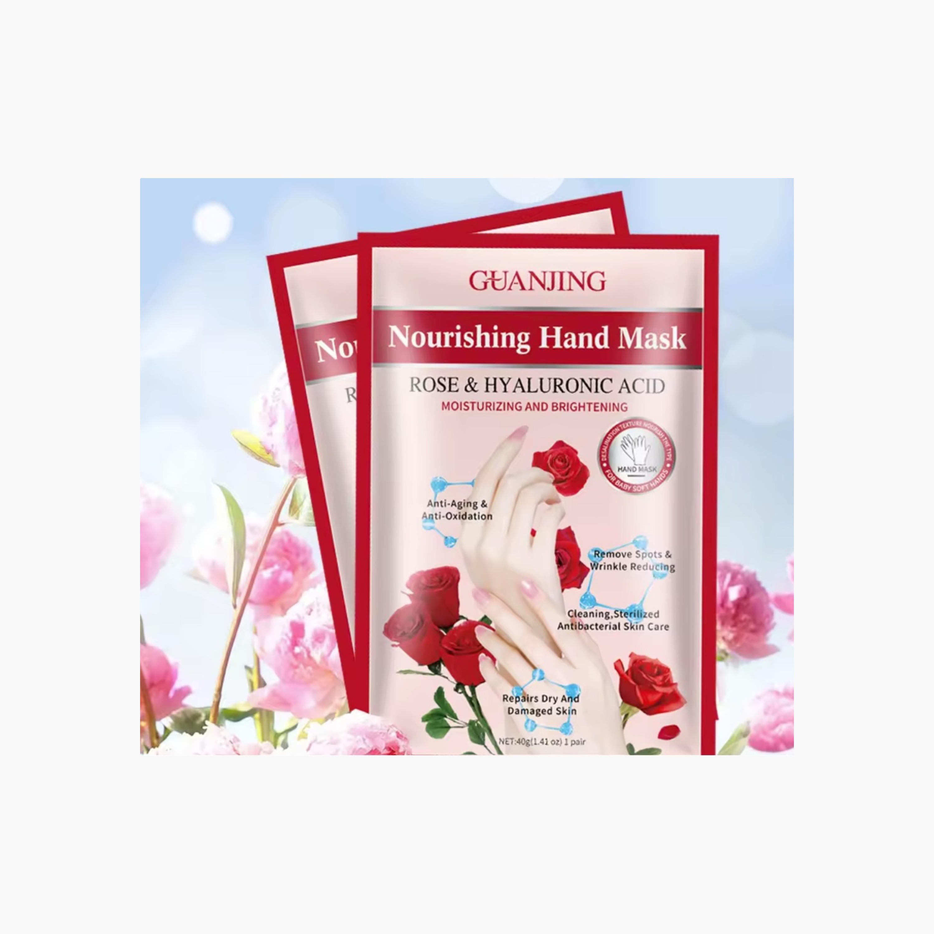 Guanjing Rose Hyaluronic Acid Hand Mask-beautyandpersonalcare-skin-masks-masksandpeels-image-2