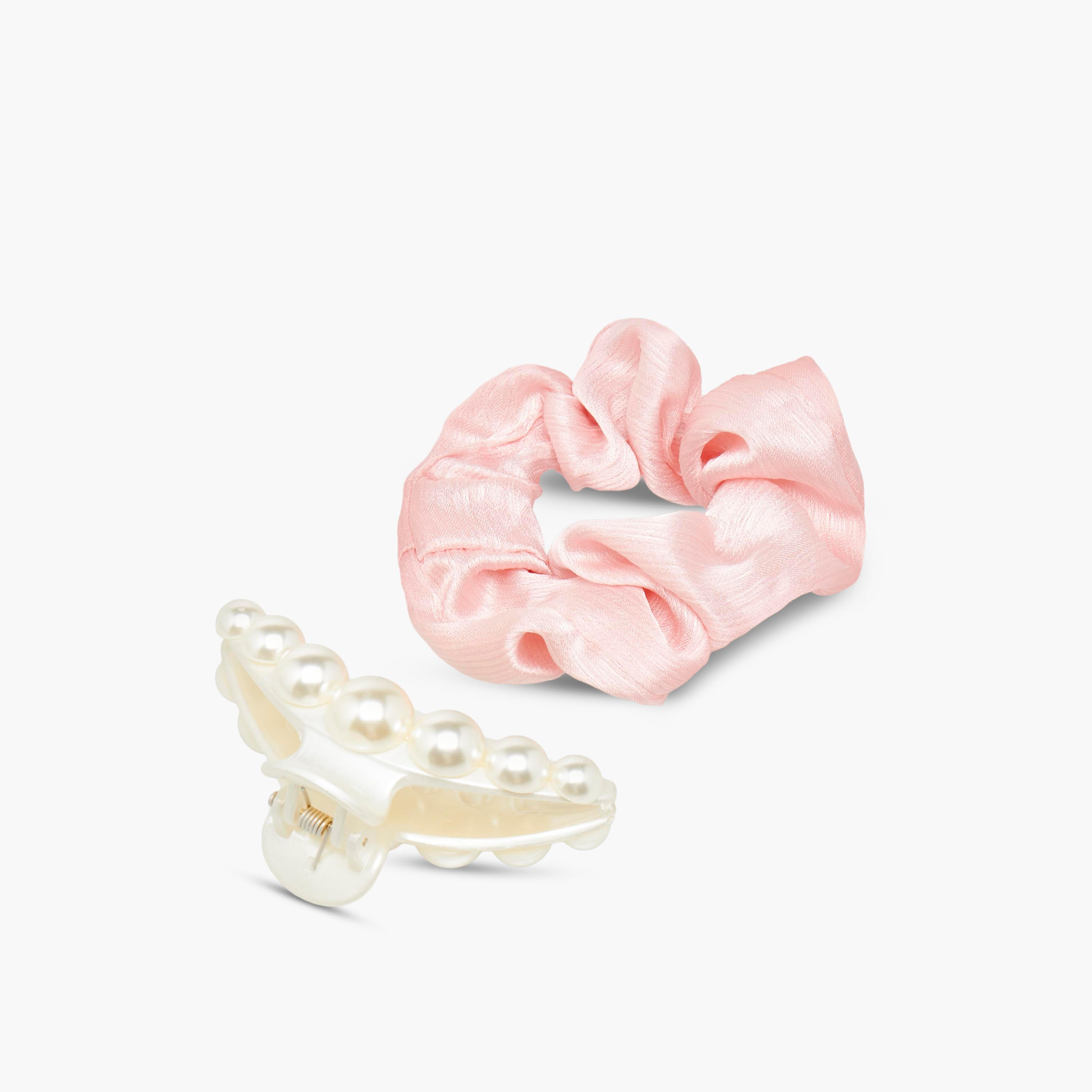Set of 2 - Scrunchie and Hair Clamp-women-hairaccessories-sets-image-4