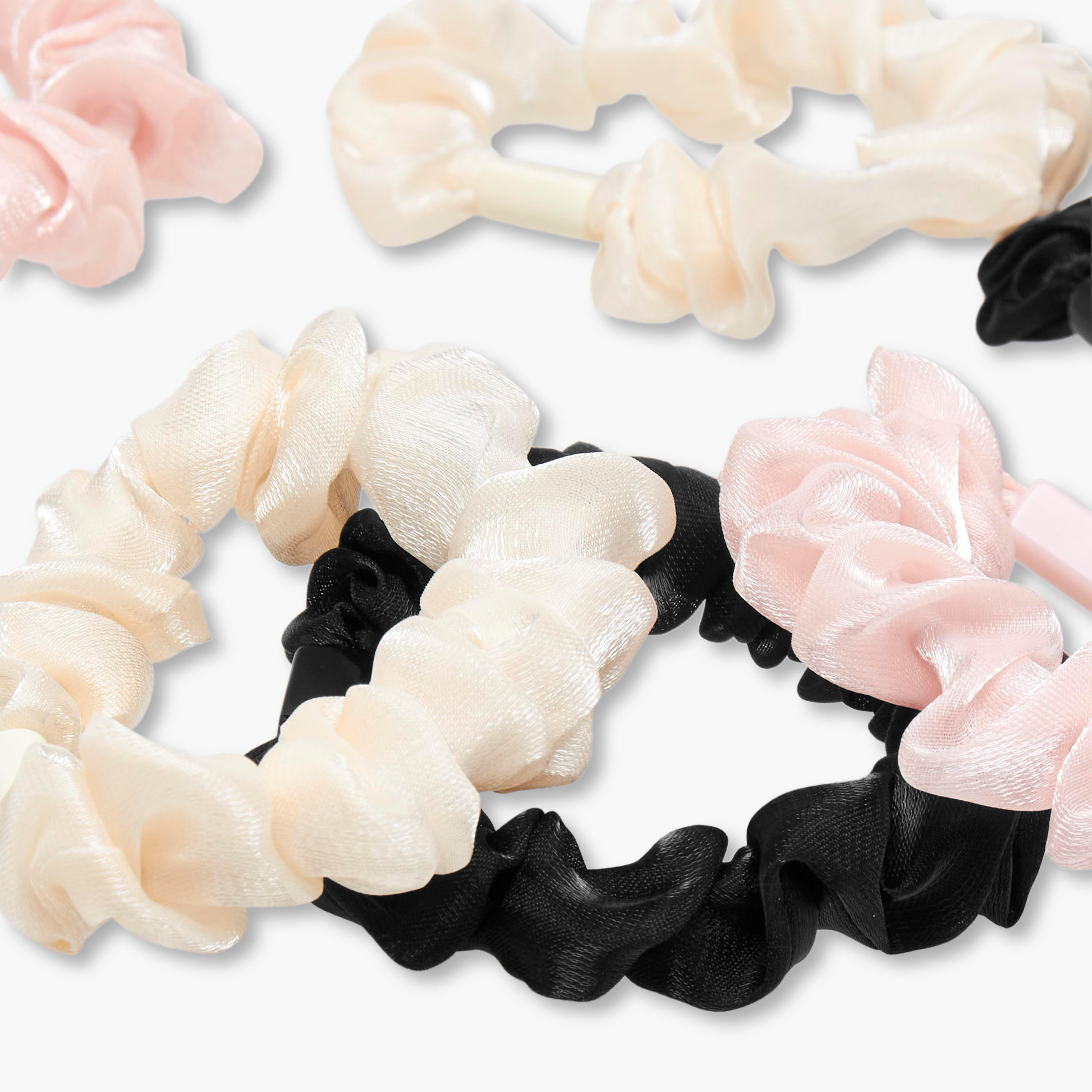 ربطات شعر سكرانشي - عبوة 6 قطع-women-hairaccessories-scrunchies-image-4