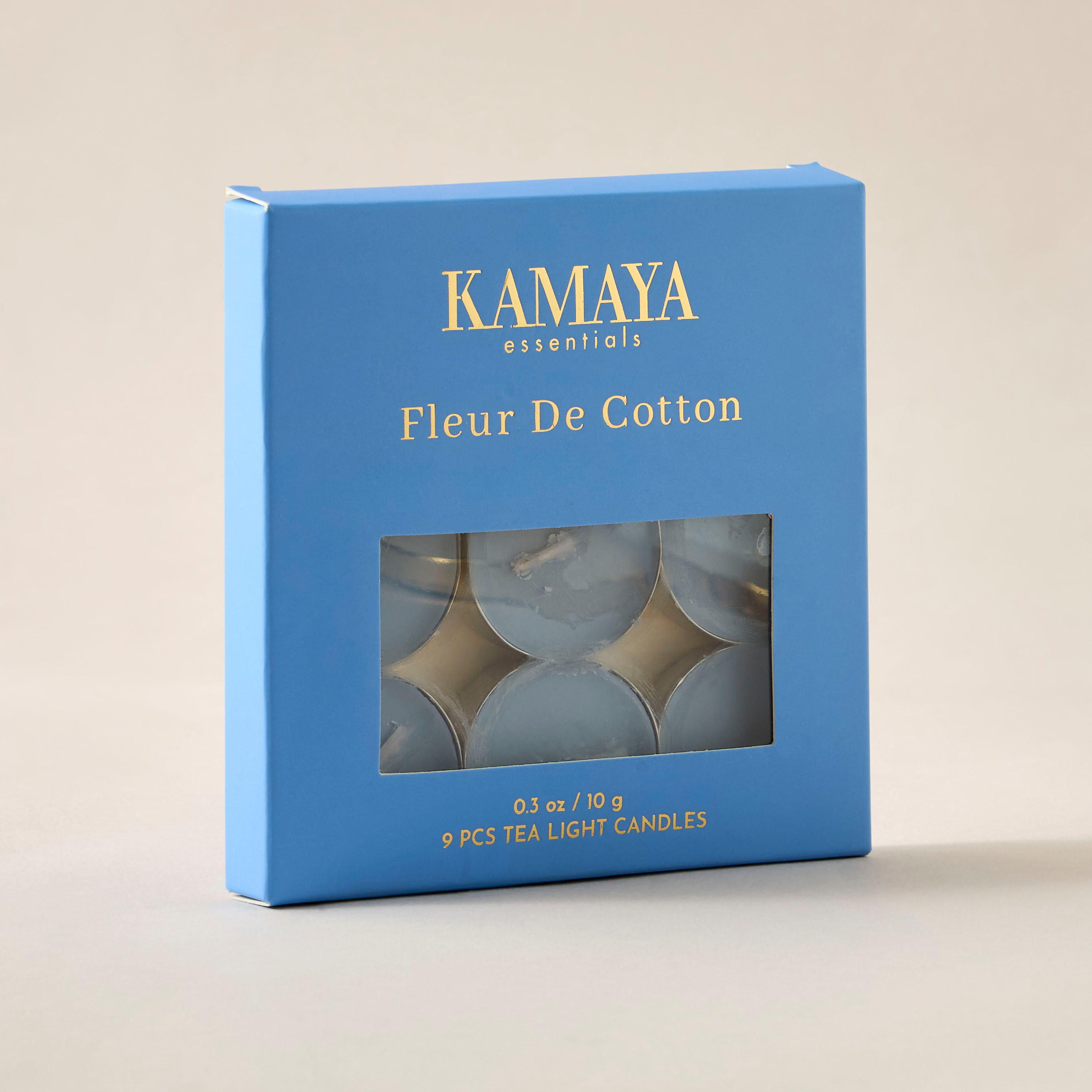 شموع صغيرة معطرة 9 قطع برائحة فلور دي كوتن من كامايا - 10 جرام-household-homefragrance-candles-image-6
