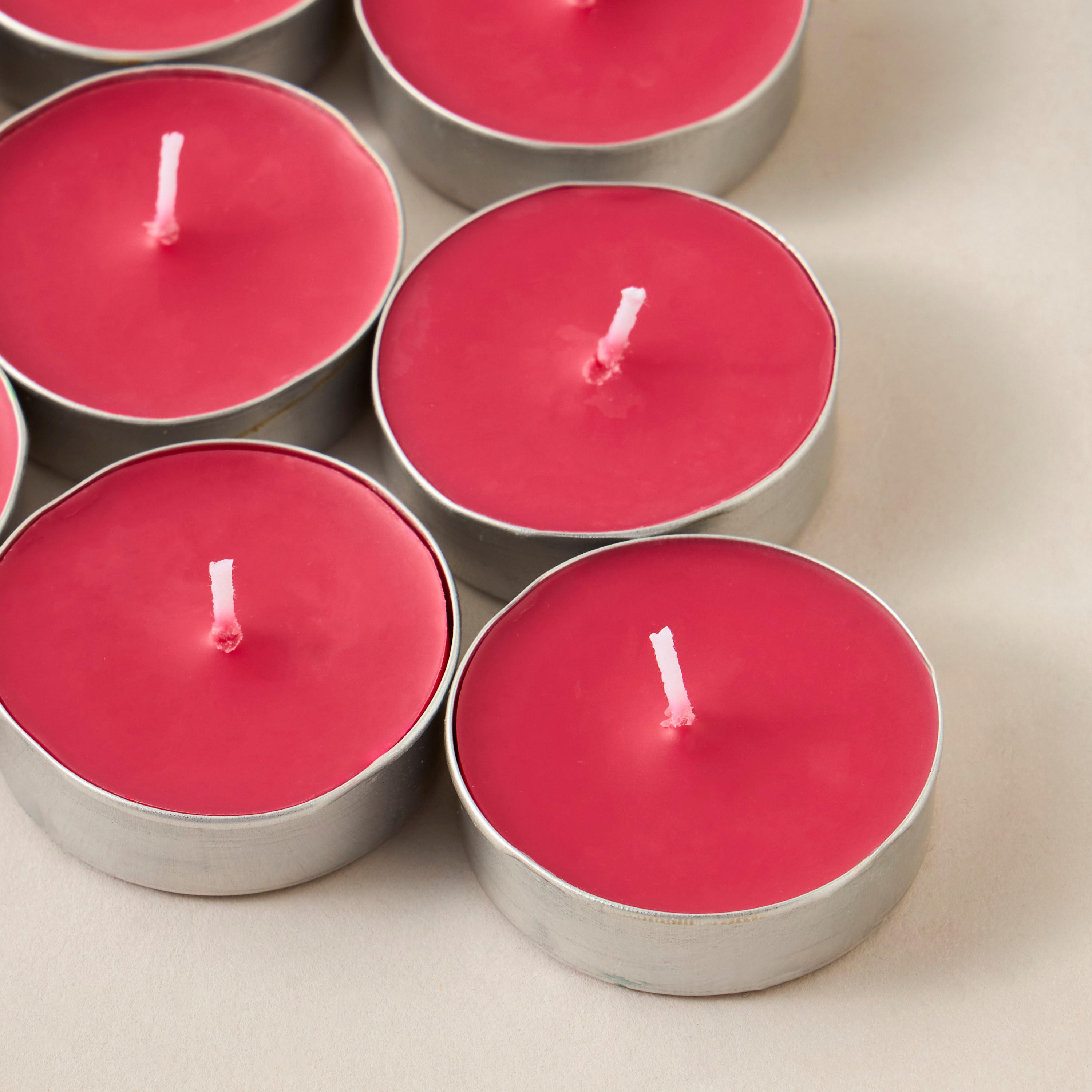طقم شموع صغيرة ديلايت روز آند لافندر من كامايا - 9 قطع - 10 جم-household-homefragrance-candles-image-3