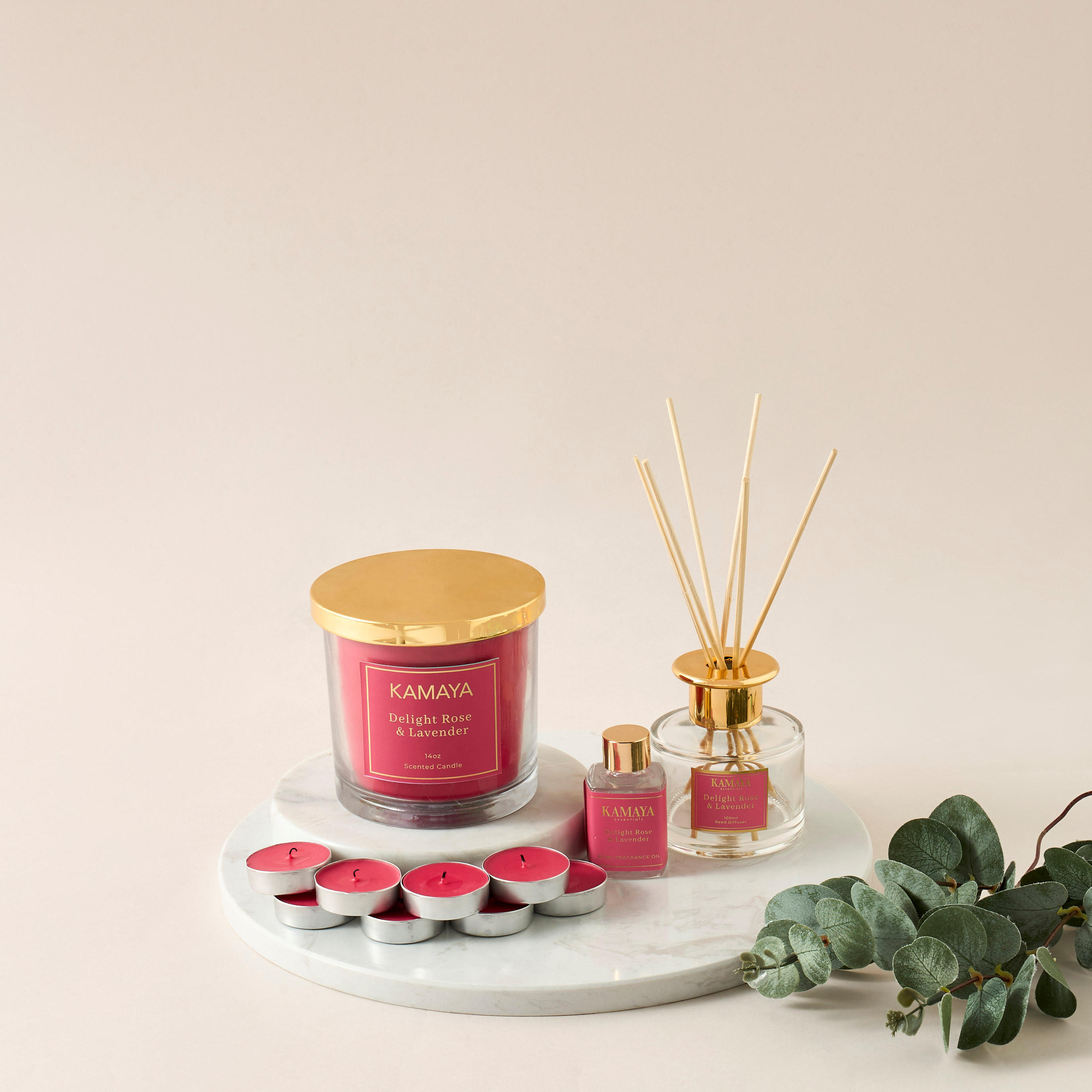Kamaya Delight Rose & Lavender Fragrance Oil - 30 ml-household-homefragrance-fragranceoilsandessence-image-4