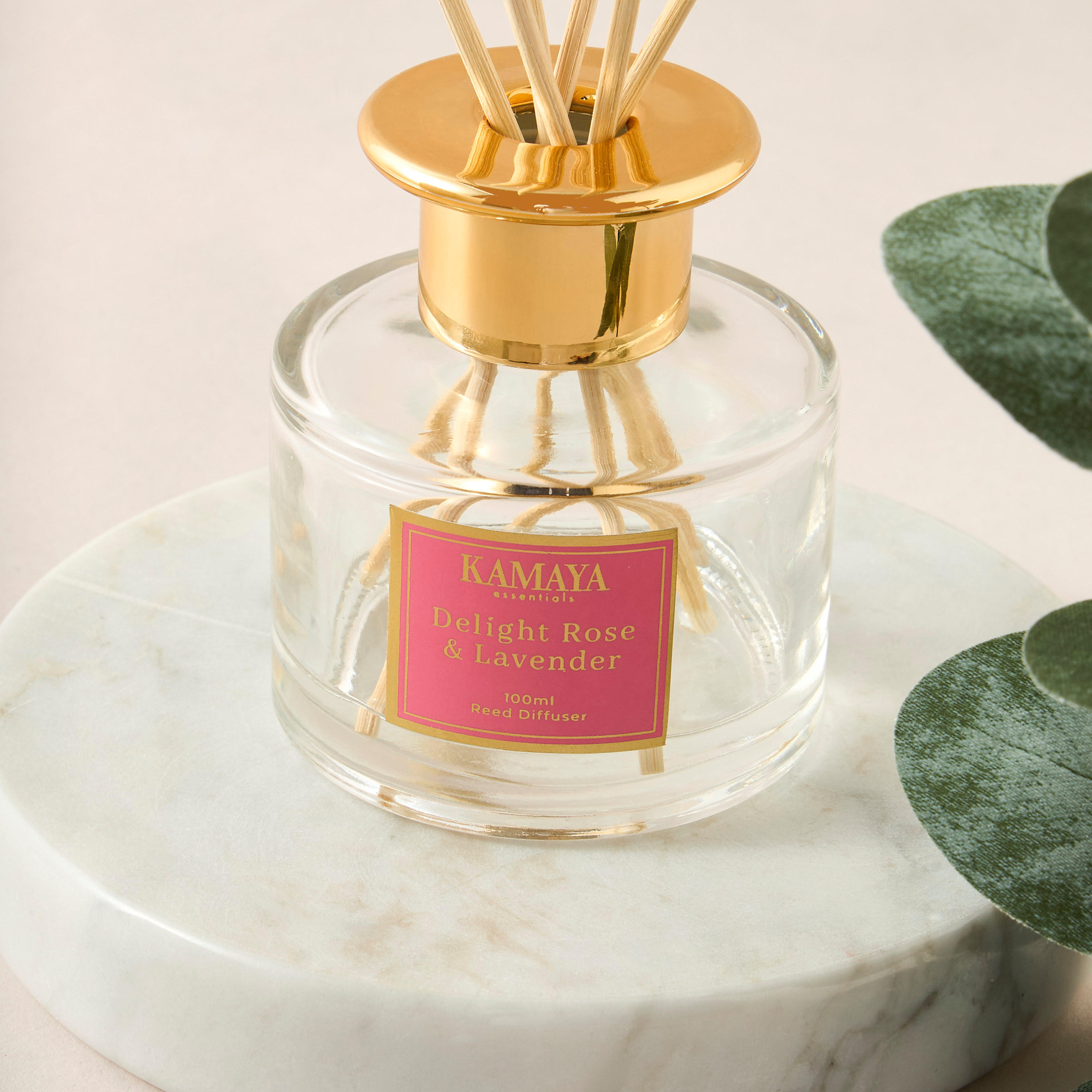 Kamaya Delight Rose & Lavender Reed Diffuser - 100 ml-household-homefragrance-reeddiffusers-image-2