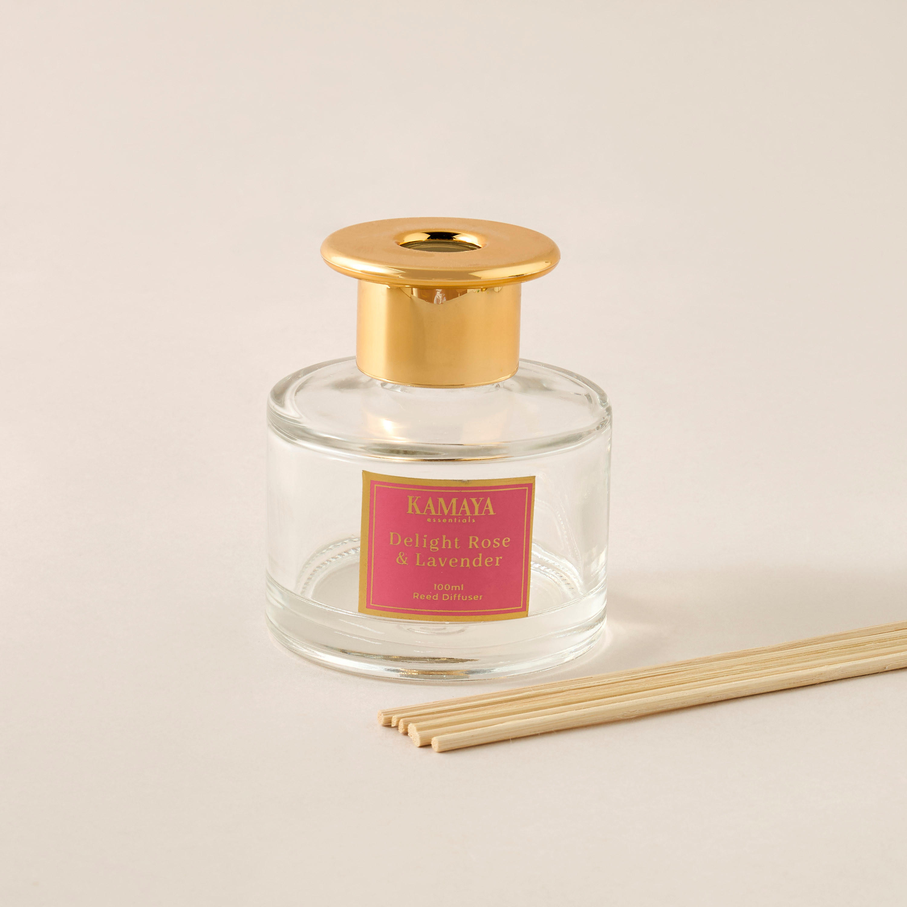 Kamaya Delight Rose & Lavender Reed Diffuser - 100 ml-household-homefragrance-reeddiffusers-image-3