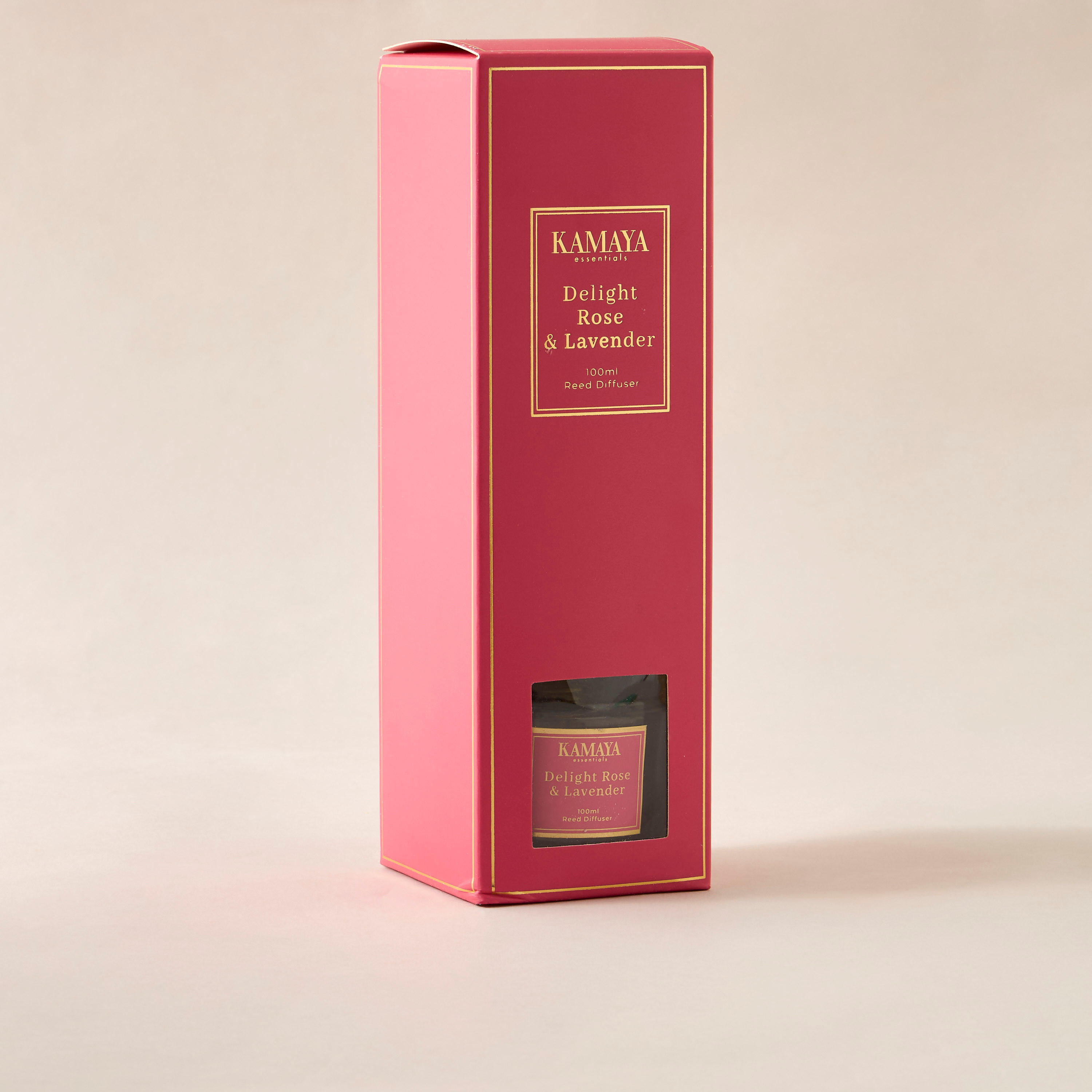 Kamaya Delight Rose & Lavender Reed Diffuser - 100 ml-household-homefragrance-reeddiffusers-image-5