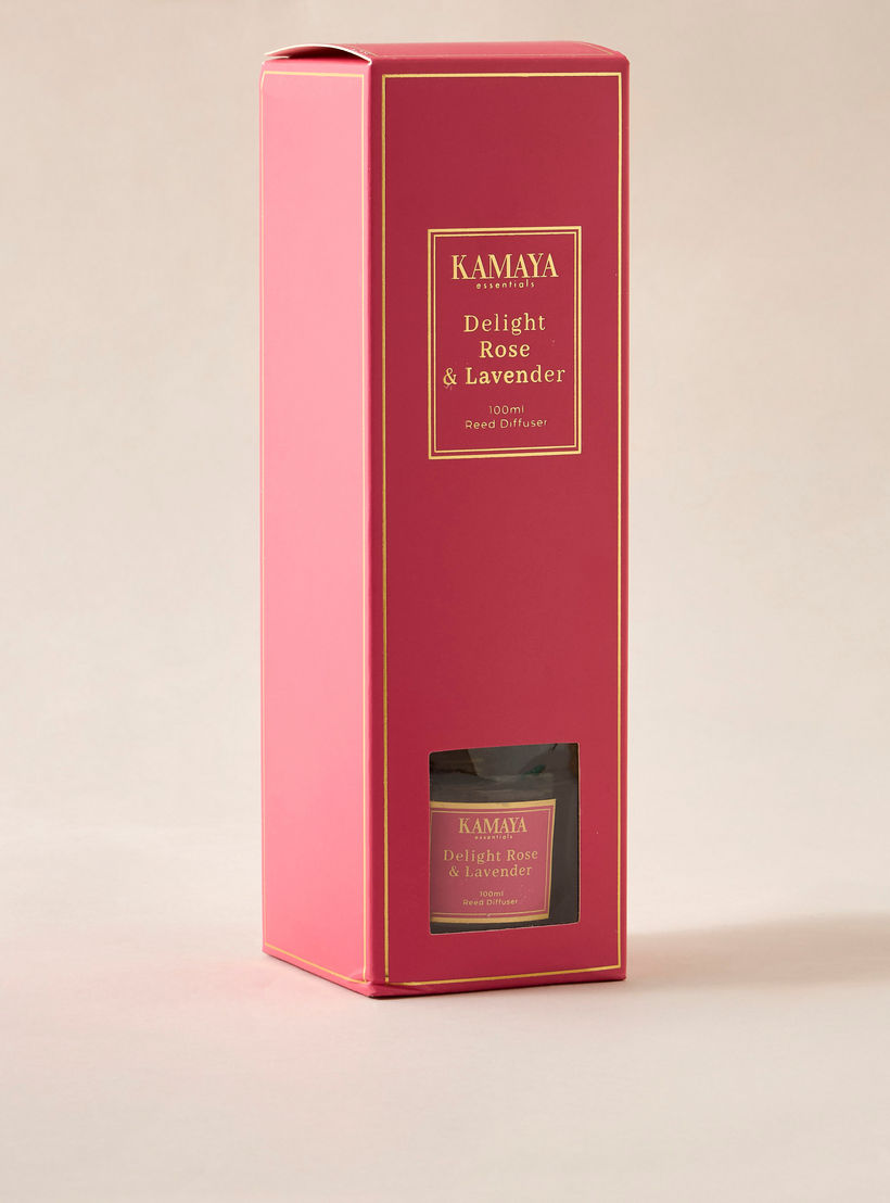 Kamaya Delight Rose & Lavender Reed Diffuser - 100 ml-household-homefragrance-reeddiffusers-image-5