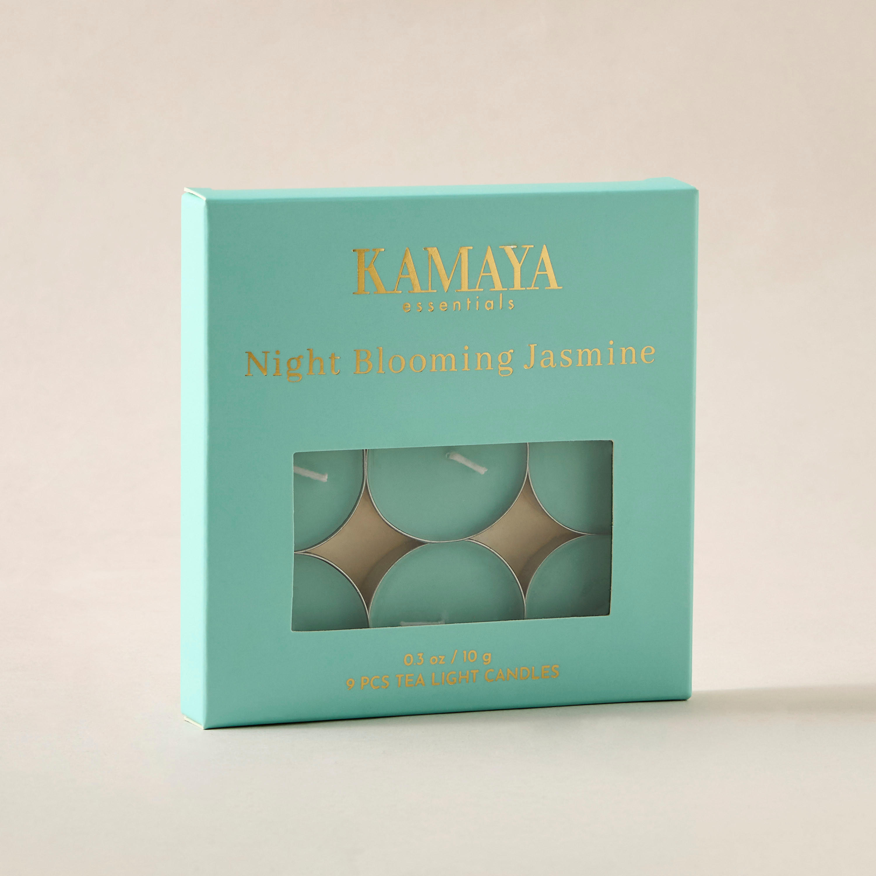 Kamaya 9-Piece Night Blooming Jasmine Tealight Candle Set - 10 gms-household-homefragrance-candles-image-6