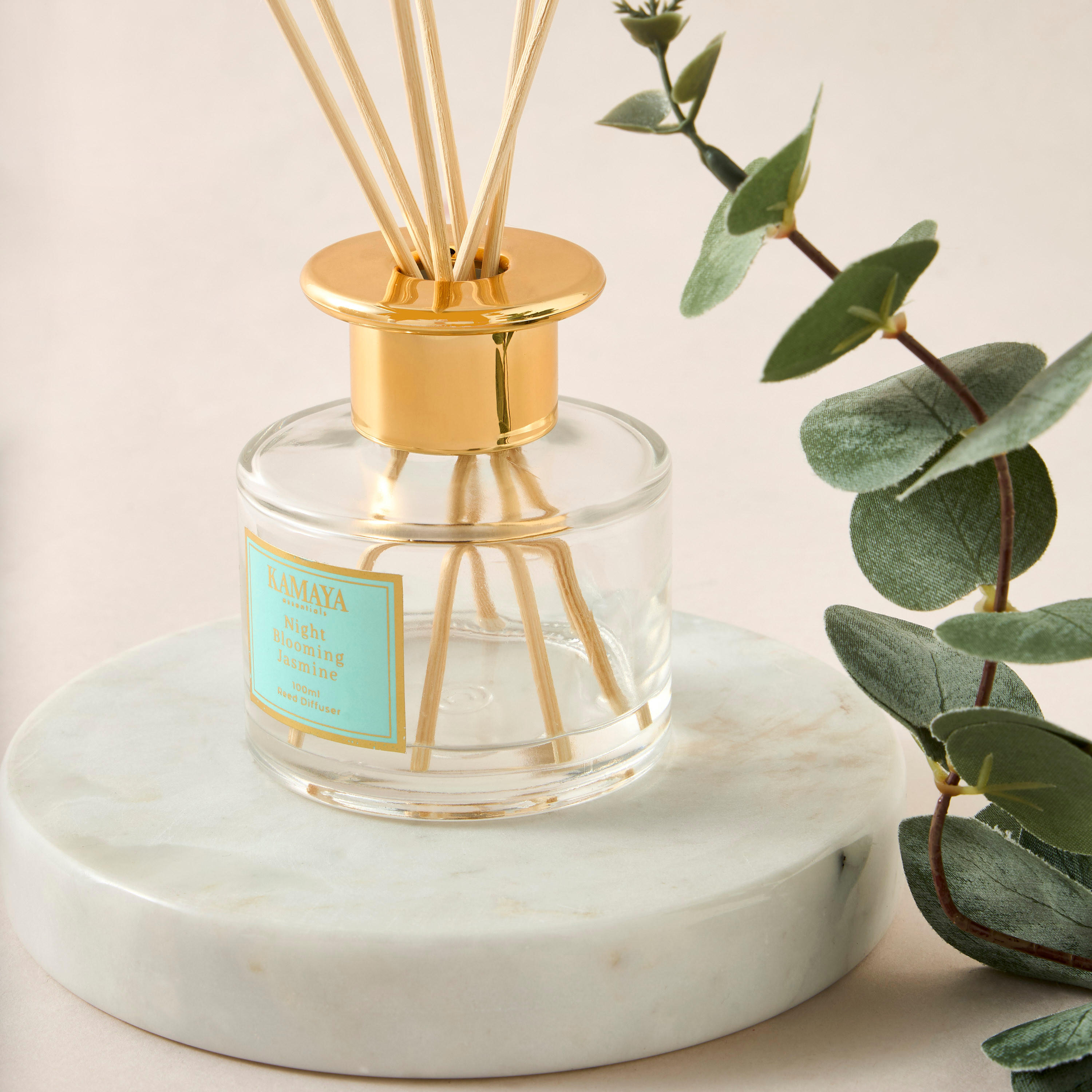 طقم موزع عطور نايت بلومينج جاسمين من كامايا - 100 مل-household-homefragrance-reeddiffusers-image-2