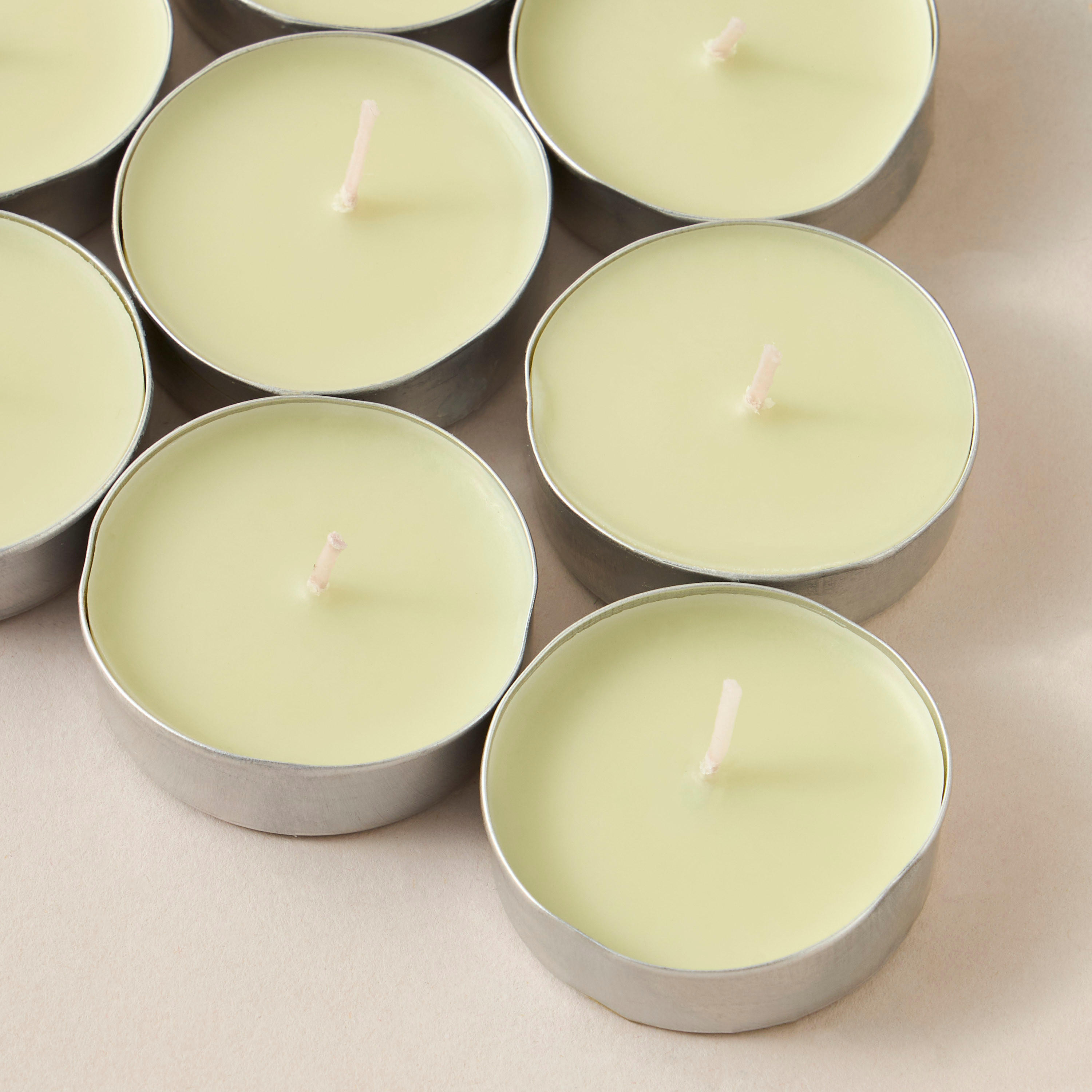 Kamaya 9-Piece Vanilla Pure Tealight Candle Set - 10 gms-household-homefragrance-candles-image-3