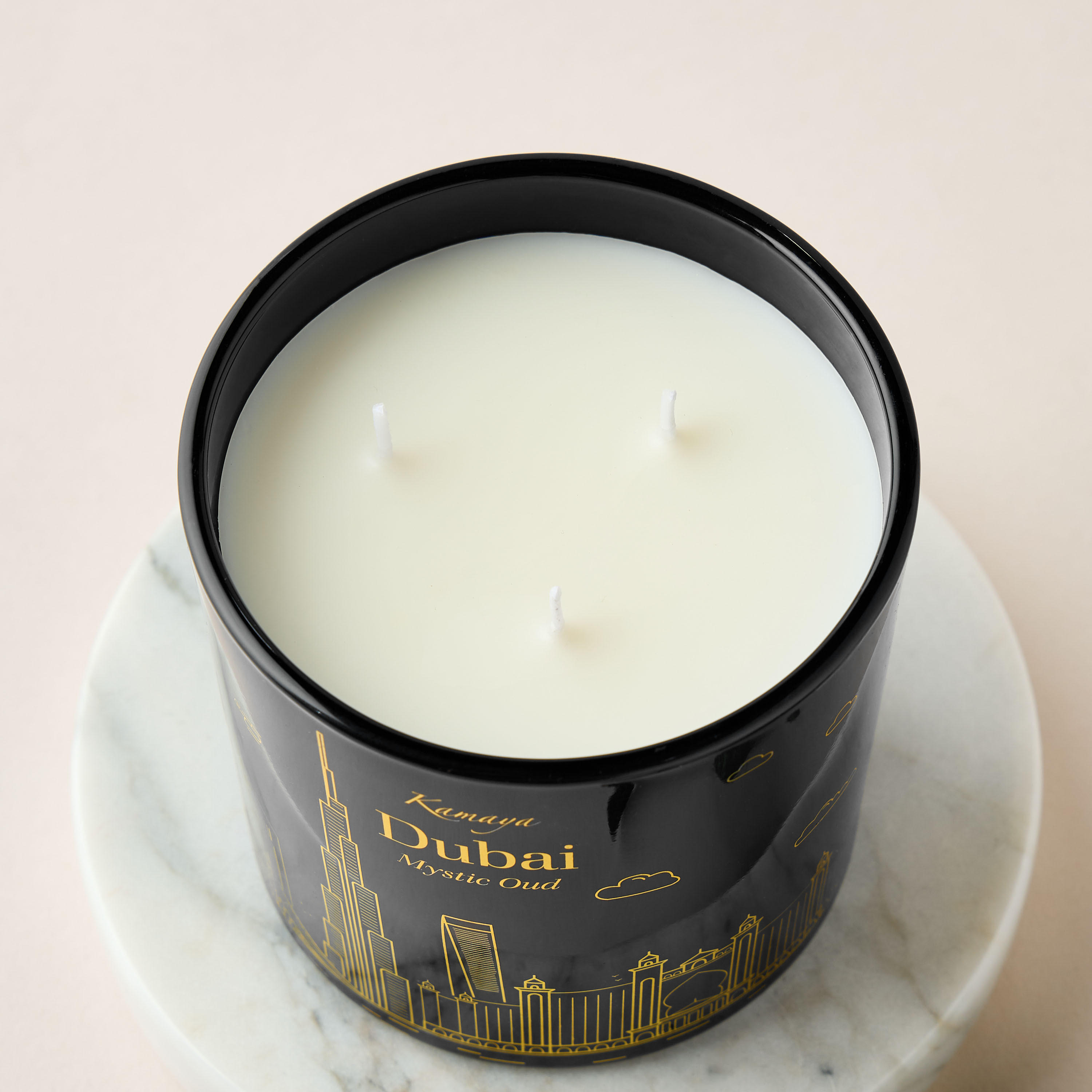 جرة شمع معطرة برائحة ميستيك عود دبي من كامايا - 52 ساعة-household-homefragrance-candles-image-4