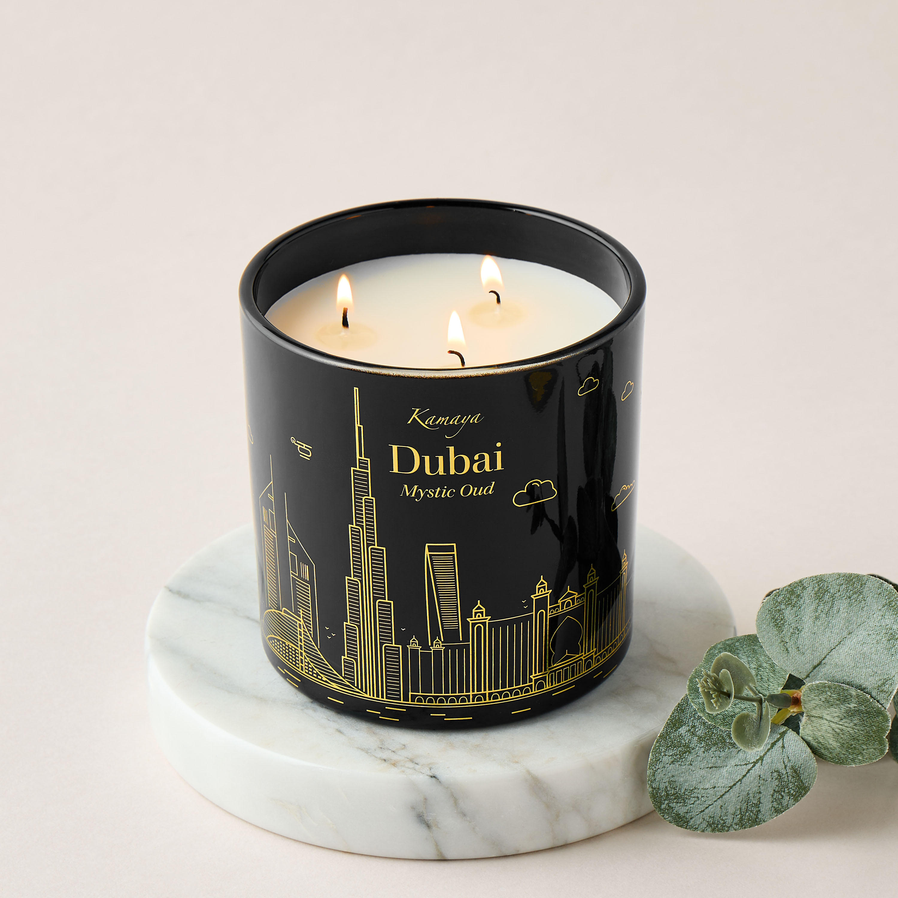 Kamaya Dubai Mystic Oud Scented Jar Candle - 52 h-household-homefragrance-candles-image-5