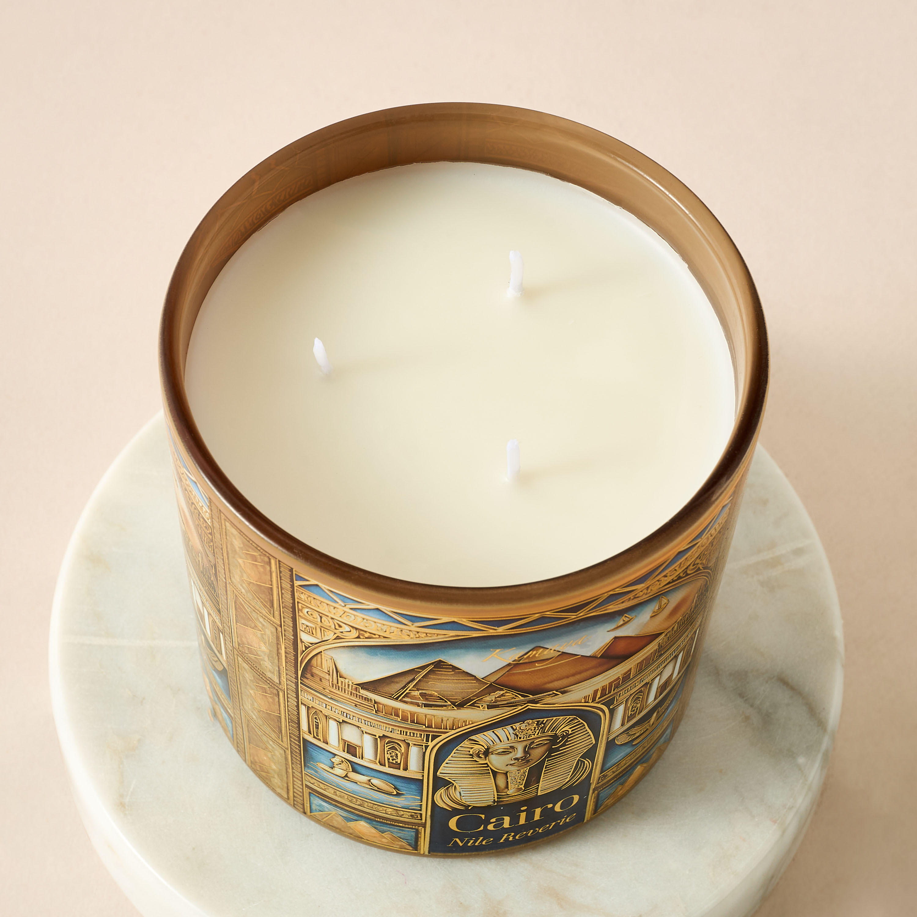 Kamaya Cairo Nile Reverie Scented Jar Candle - 400 gms-household-homefragrance-candles-image-3
