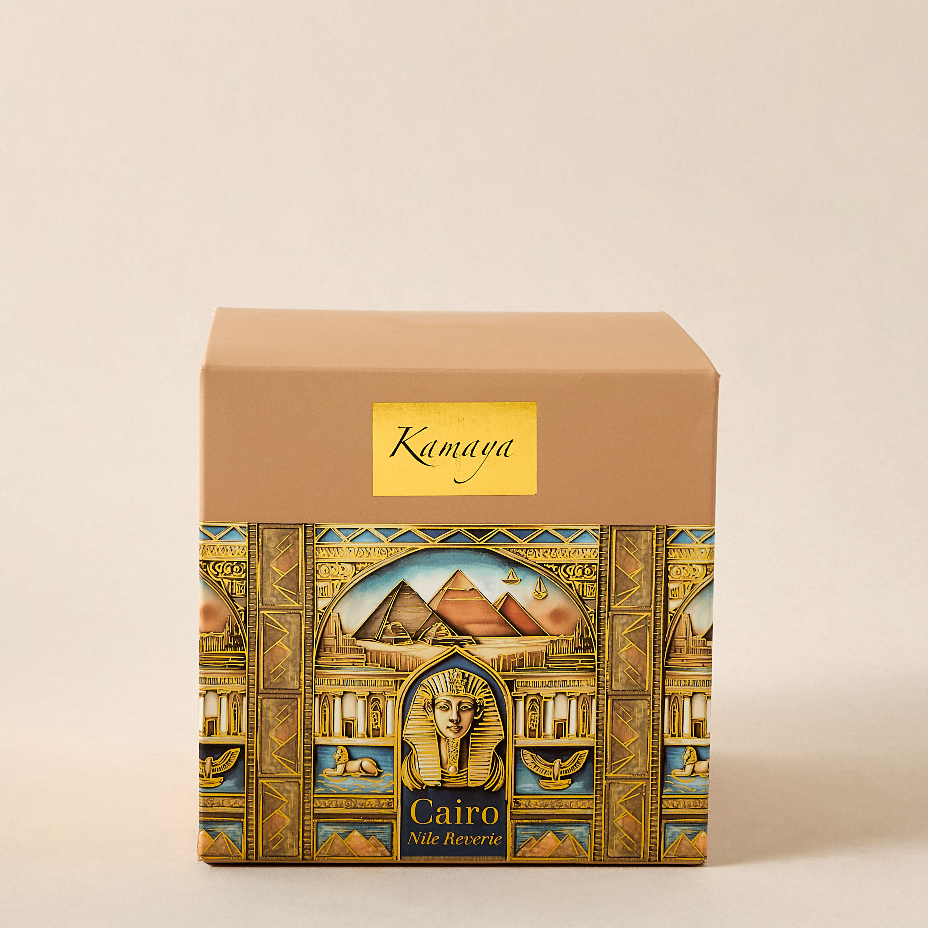 Kamaya Cairo Nile Reverie Scented Jar Candle - 400 gms-household-homefragrance-candles-image-5