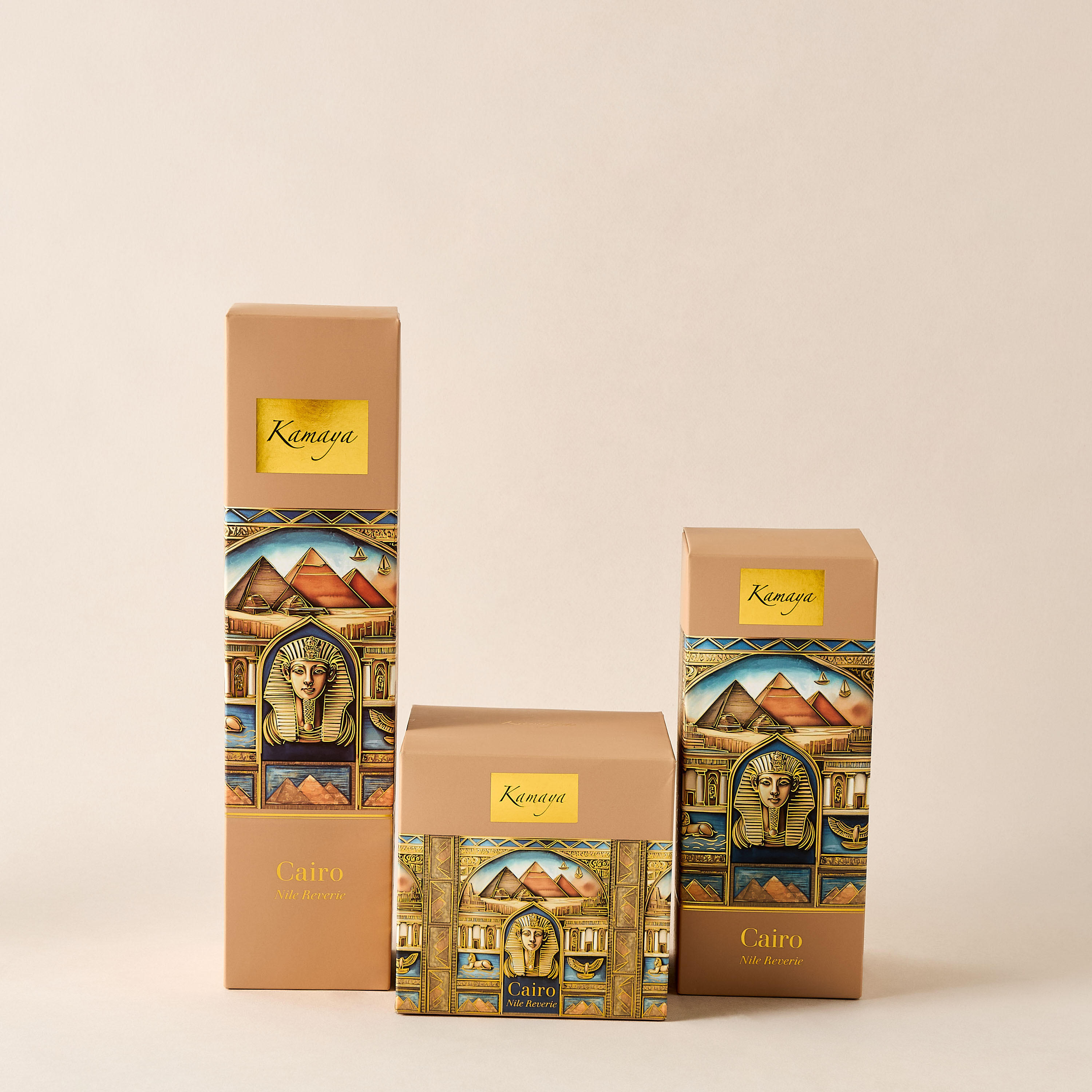 Kamaya Cairo Nile Reverie Scented Jar Candle - 400 gms-household-homefragrance-candles-image-6