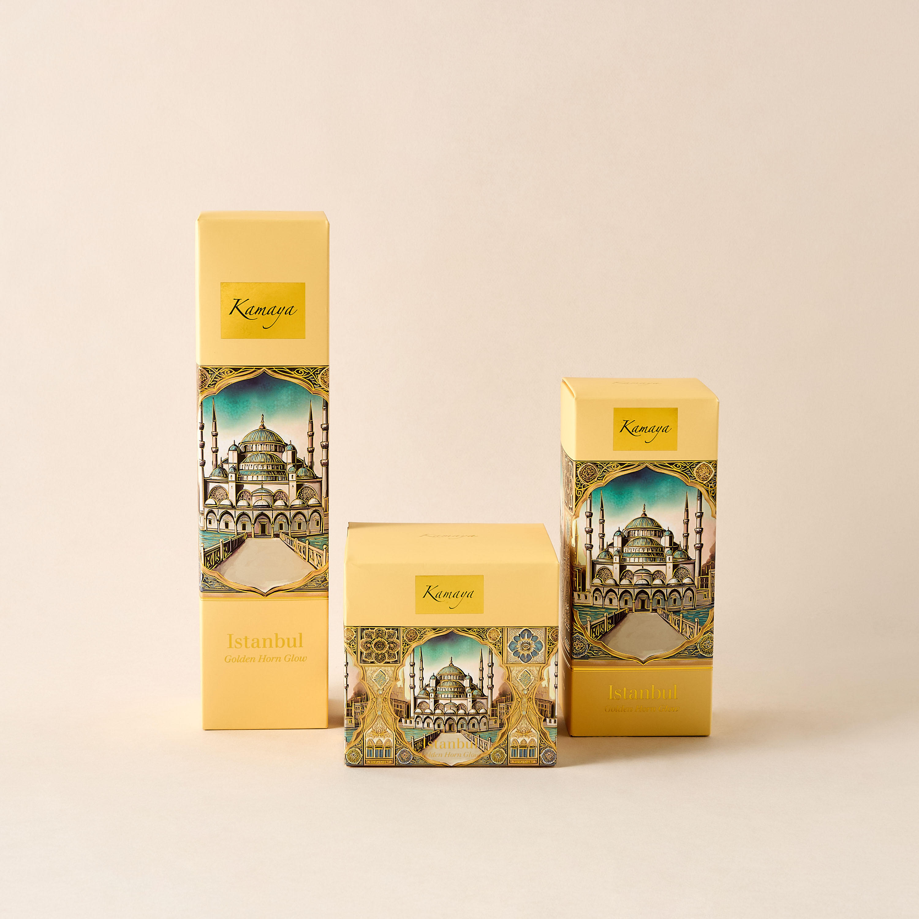 معطر غرف جولدن هورن جلو من كامايا - 400 جرام-household-homefragrance-candles-image-6