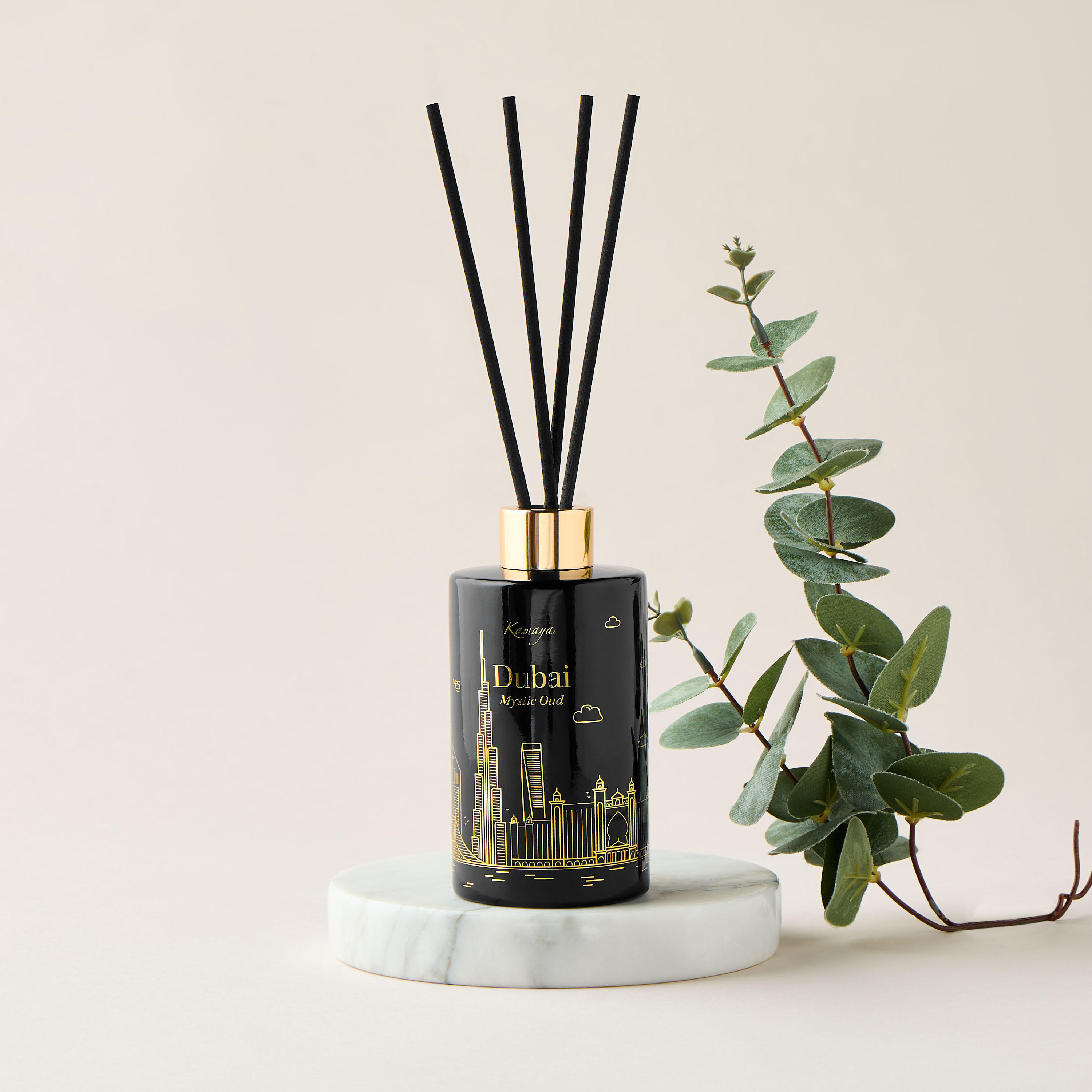 موزع عطور بأعواد ميستيك عود دبي من كامايا - 200 مل-household-homefragrance-reeddiffusers-image-1