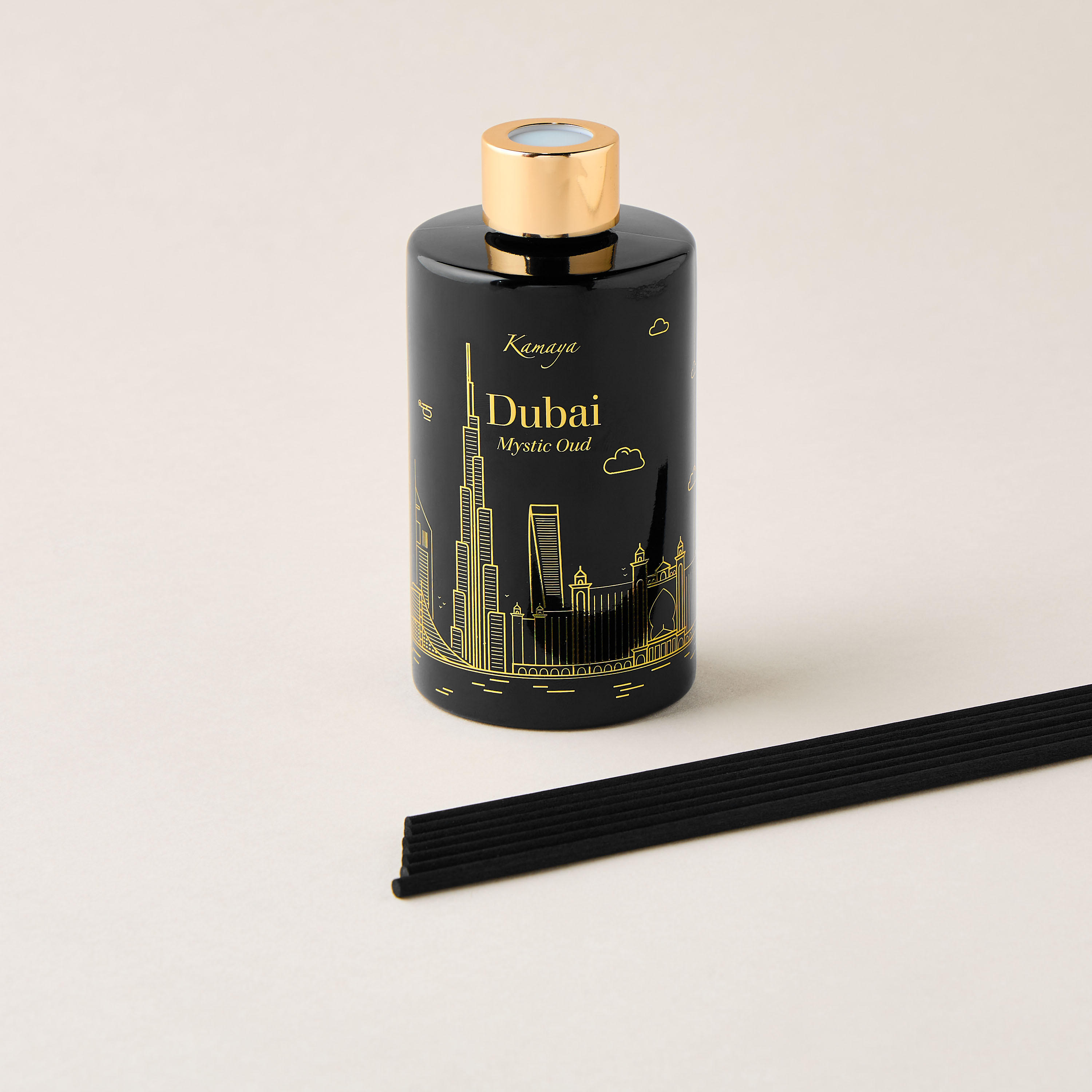 موزع عطور بأعواد ميستيك عود دبي من كامايا - 200 مل-household-homefragrance-reeddiffusers-image-4