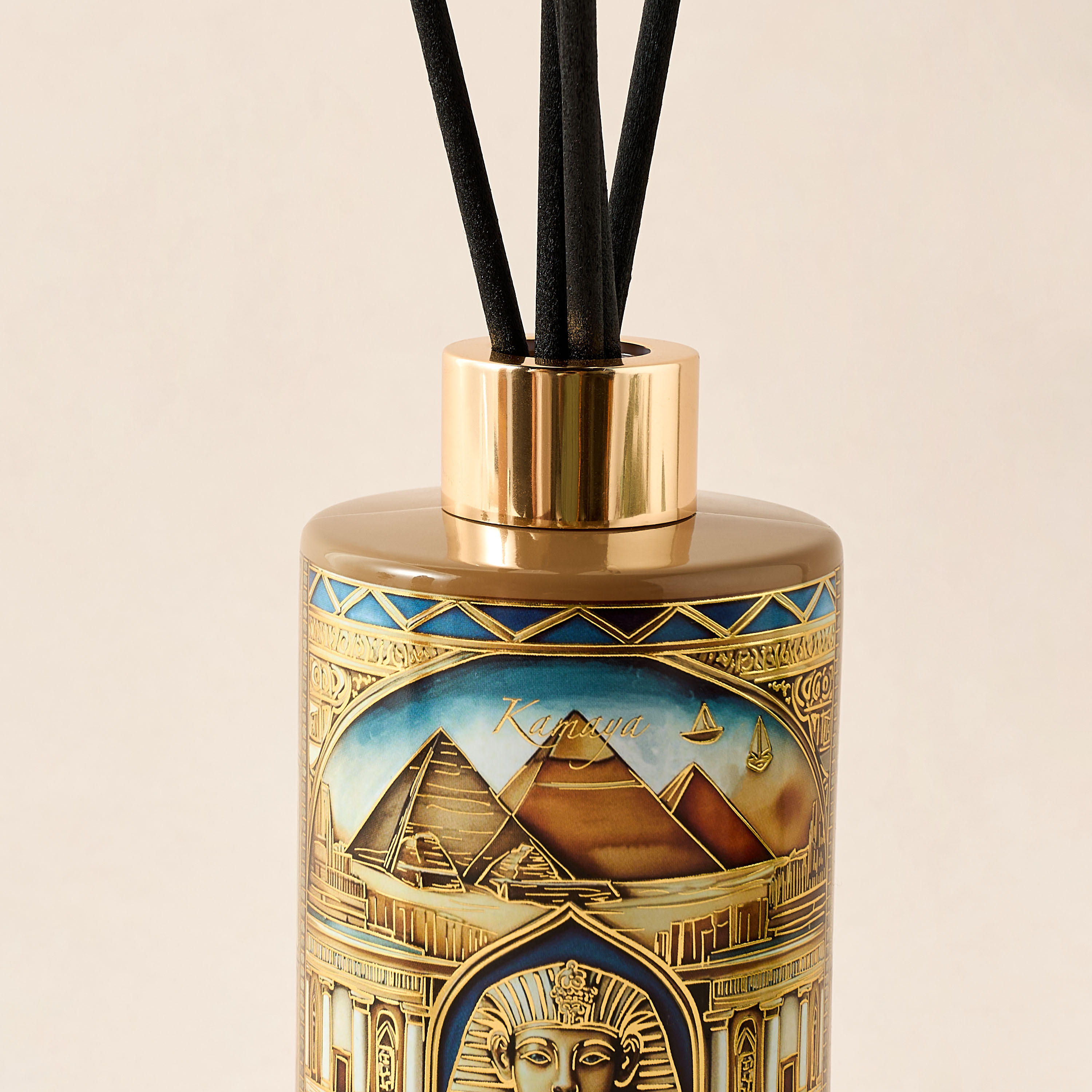 Kamaya Cairo Nile Reverie Scented Reed Diffuser Set - 200 ml-household-homefragrance-reeddiffusers-image-3