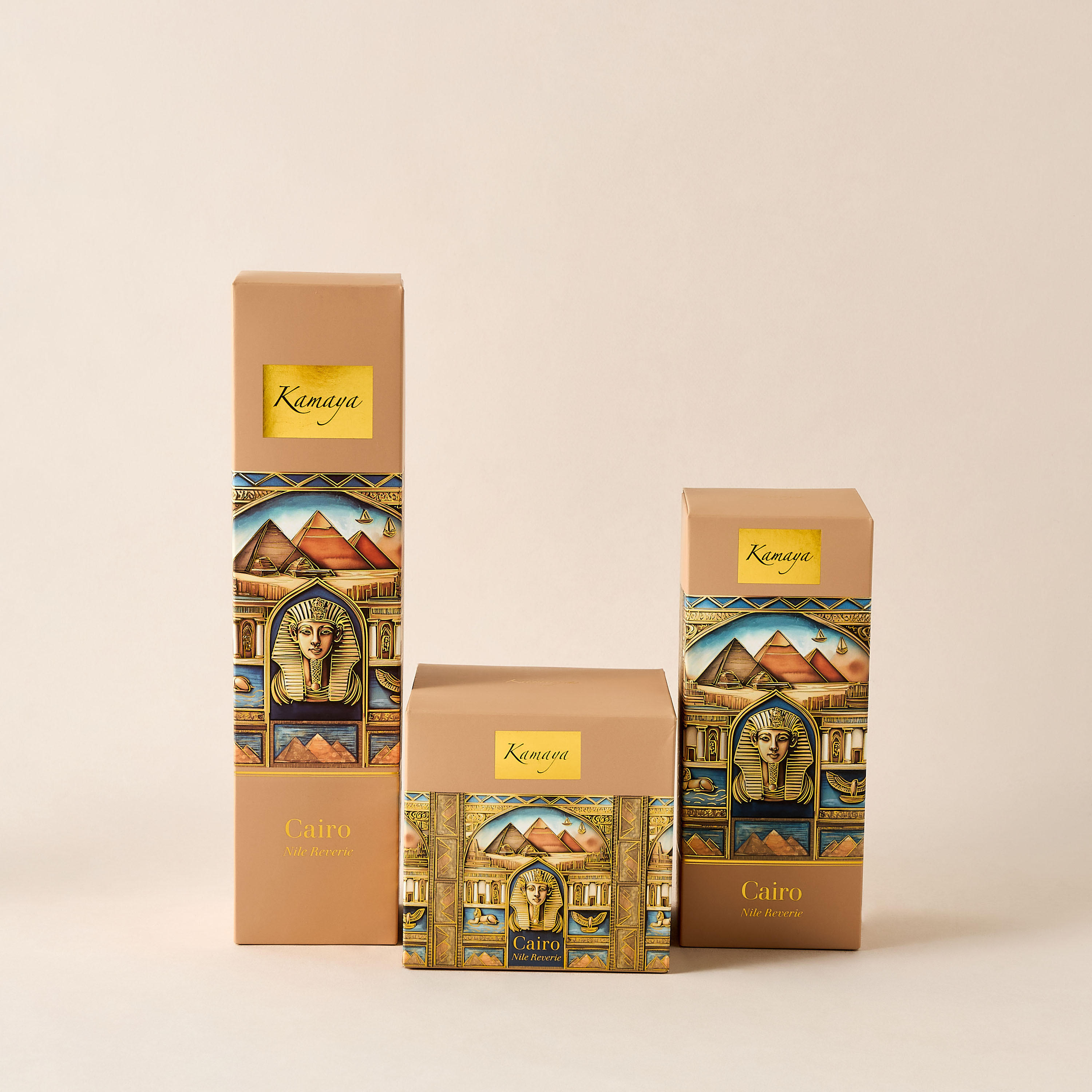 Kamaya Cairo Nile Reverie Scented Reed Diffuser Set - 200 ml-household-homefragrance-reeddiffusers-image-5