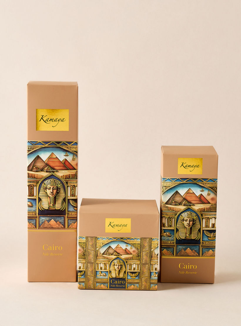 Kamaya Cairo Nile Reverie Scented Reed Diffuser Set - 200 ml-household-homefragrance-reeddiffusers-image-5