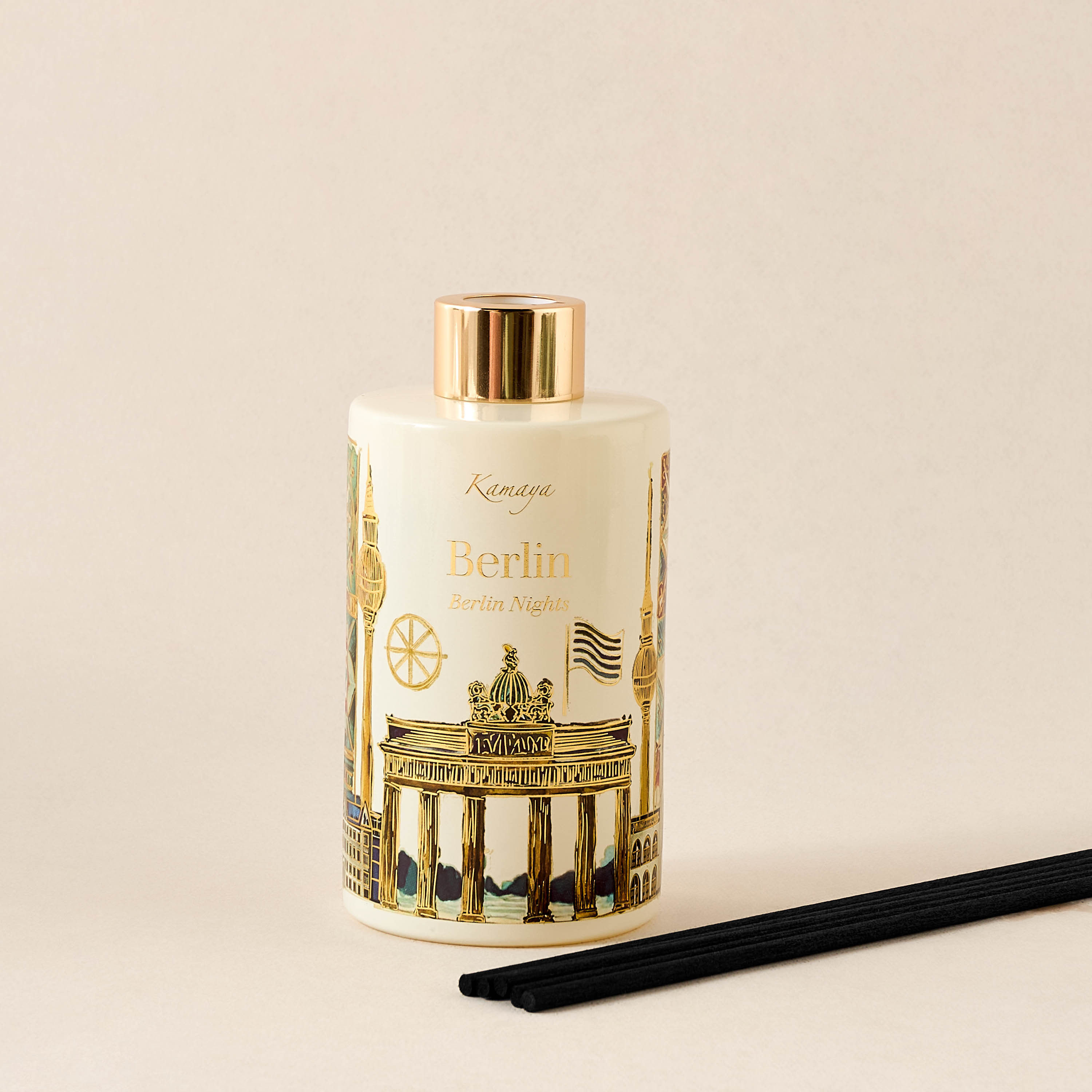 طقم موزع عطور أعواد برلين نايتس من كامايا - 200 مل-household-homefragrance-reeddiffusers-image-4