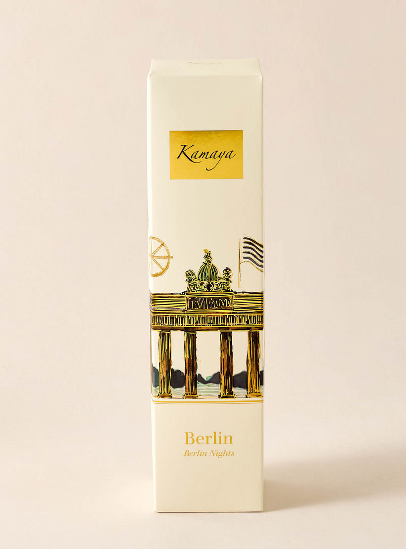 Kamaya Berlin Nights Scented Reed Diffuser Set - 200 ml-household-homefragrance-reeddiffusers-image-5