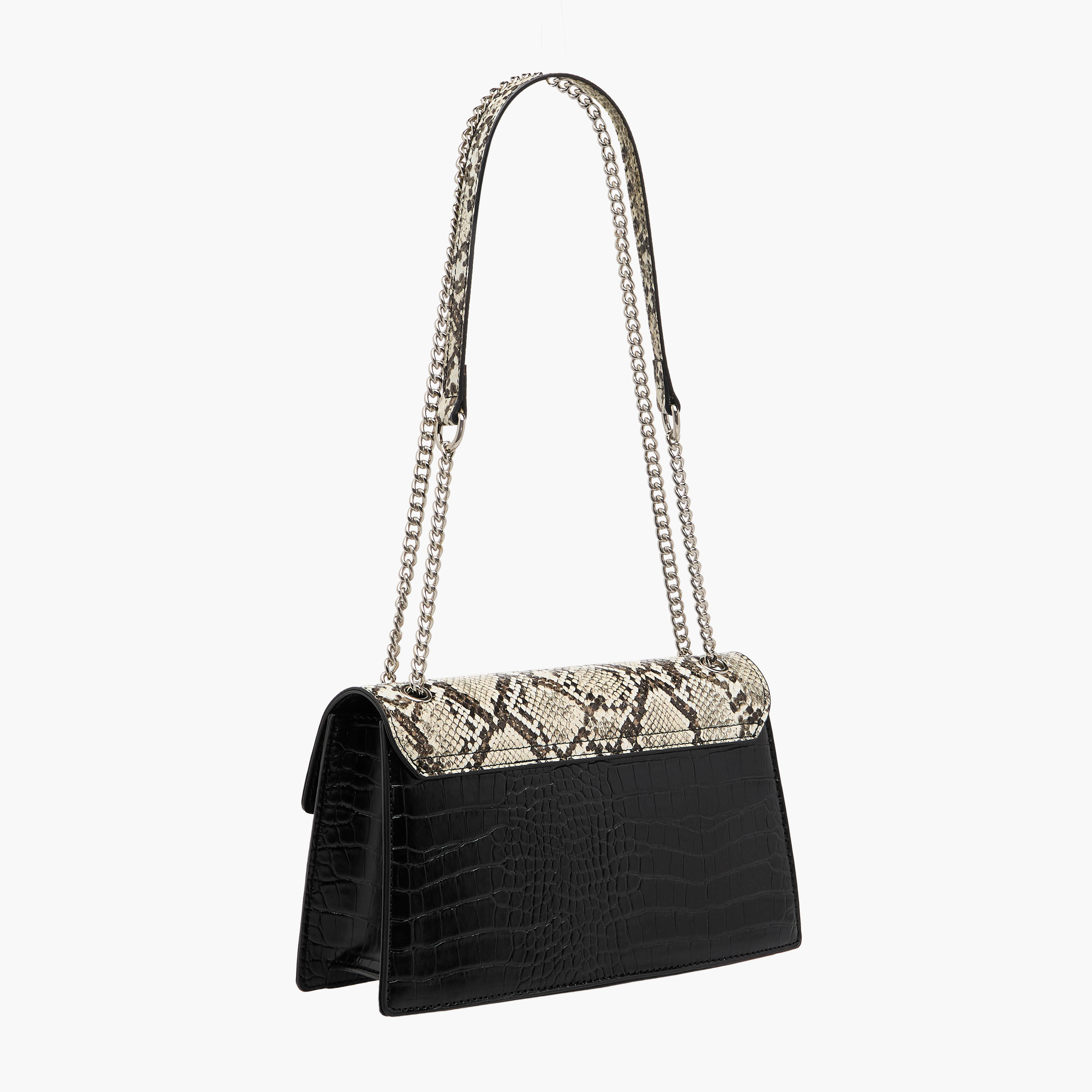 Sasha Kodes Animal Print Crossbody Bag with Chain Strap-women-bagsandwallets-handbags-image-5