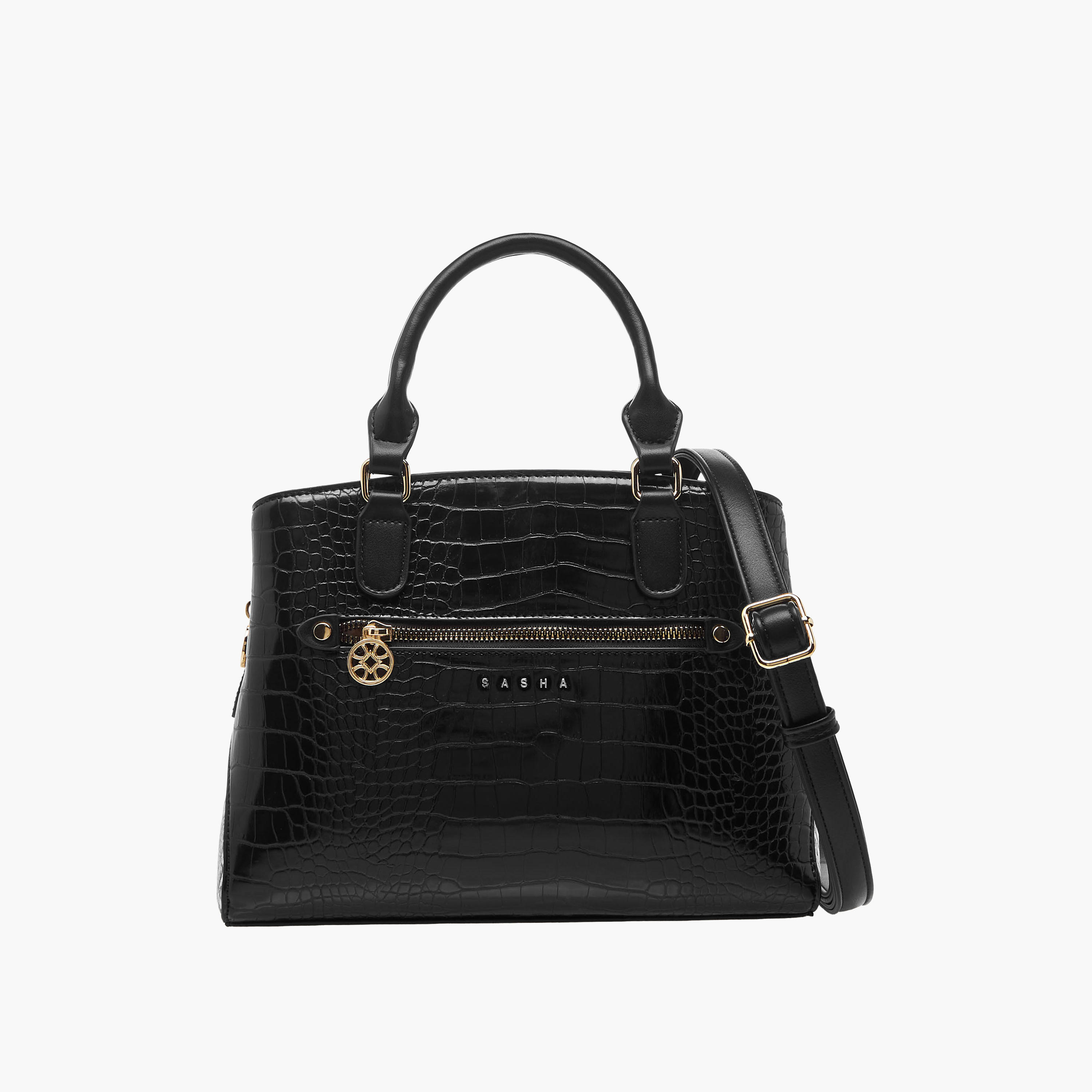 Sasha Kodes Animal Print Tote Bag with Double Handles-women-bagsandwallets-handbags-image-1