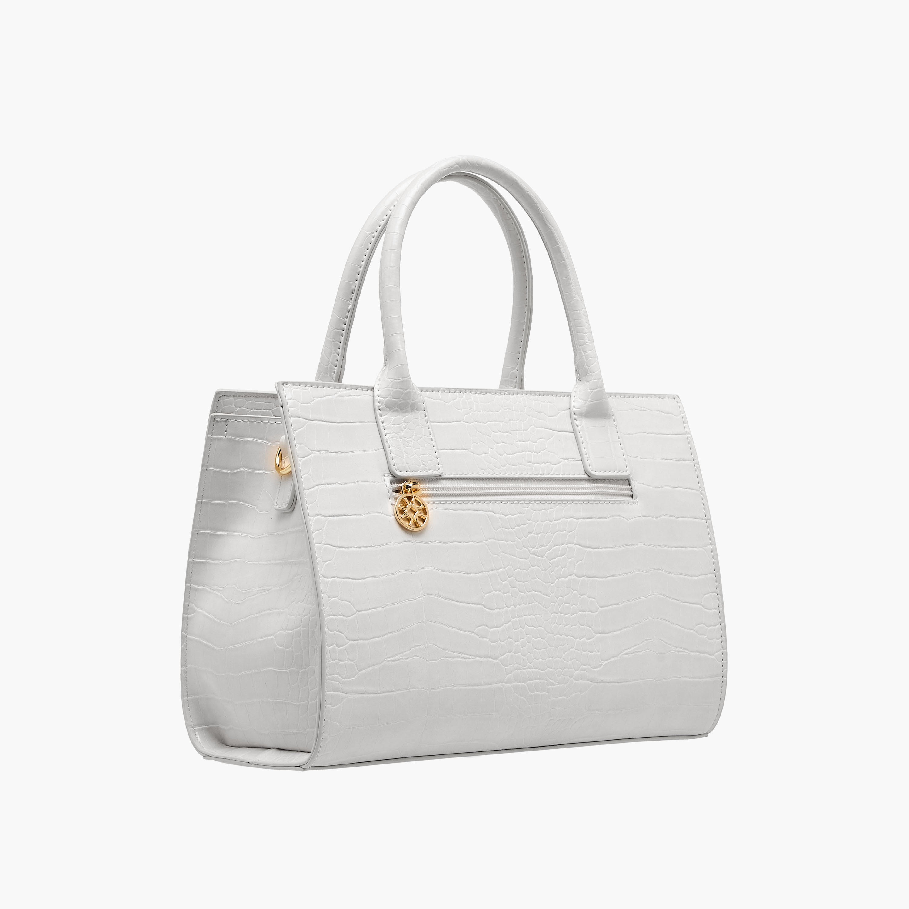 Sasha Kodes Textured Tote Bag with Adjustable Strap-women-bagsandwallets-handbags-image-4