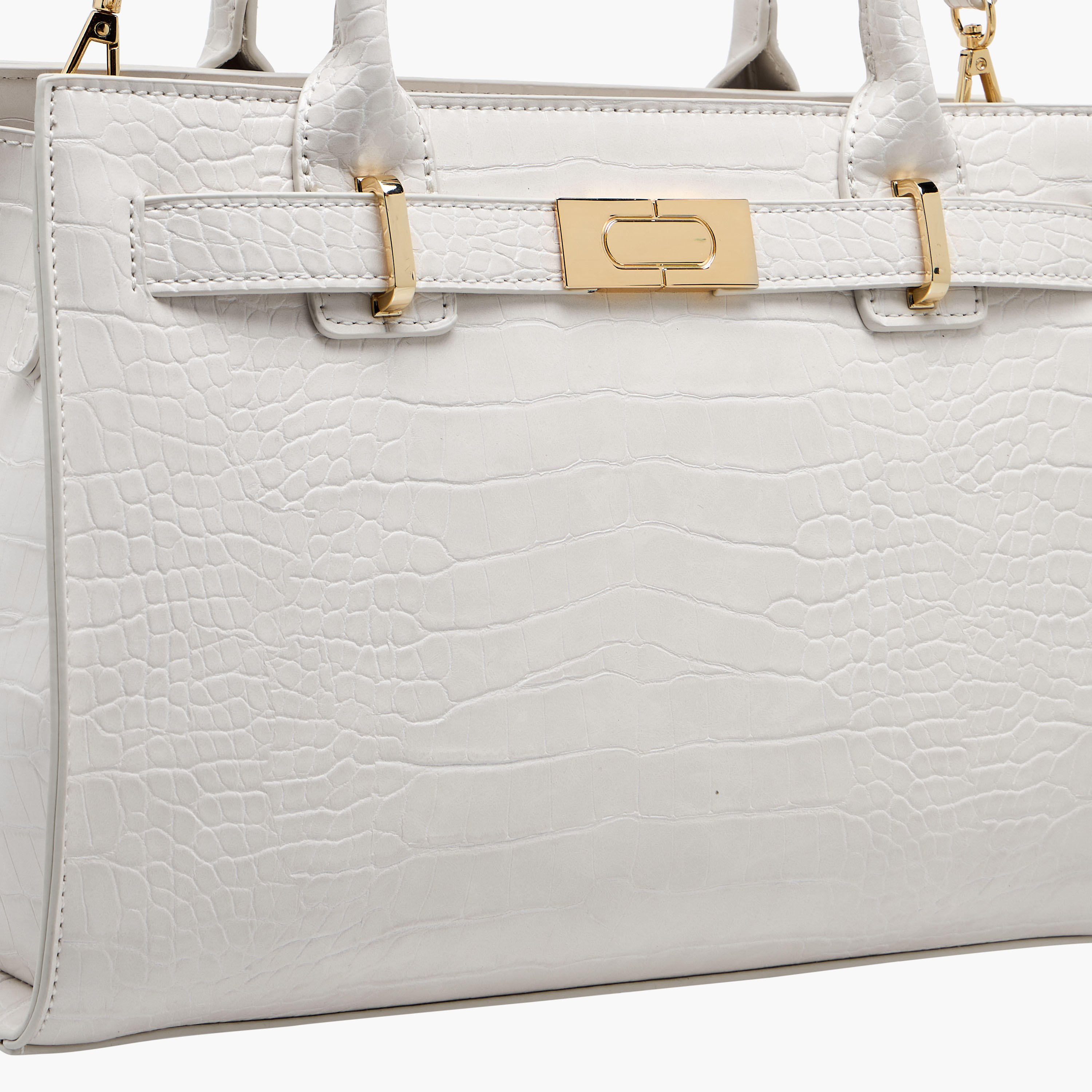 Sasha Kodes Textured Tote Bag with Adjustable Strap-women-bagsandwallets-handbags-image-5