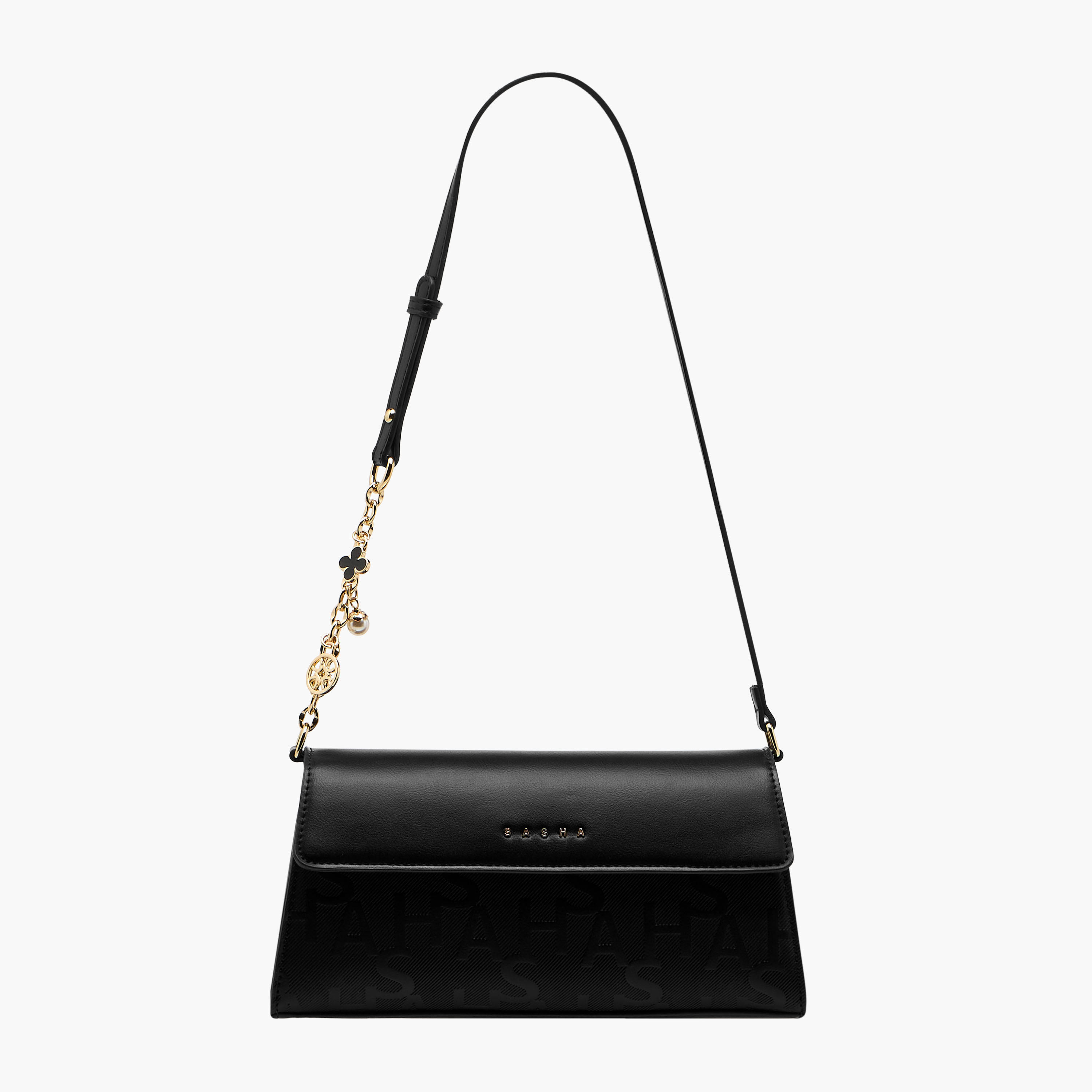 شنطة كتف بارزة الملمس مع حزام قابل للتعديل للنساء من ساشا كودز-women-bagsandwallets-handbags-image-1
