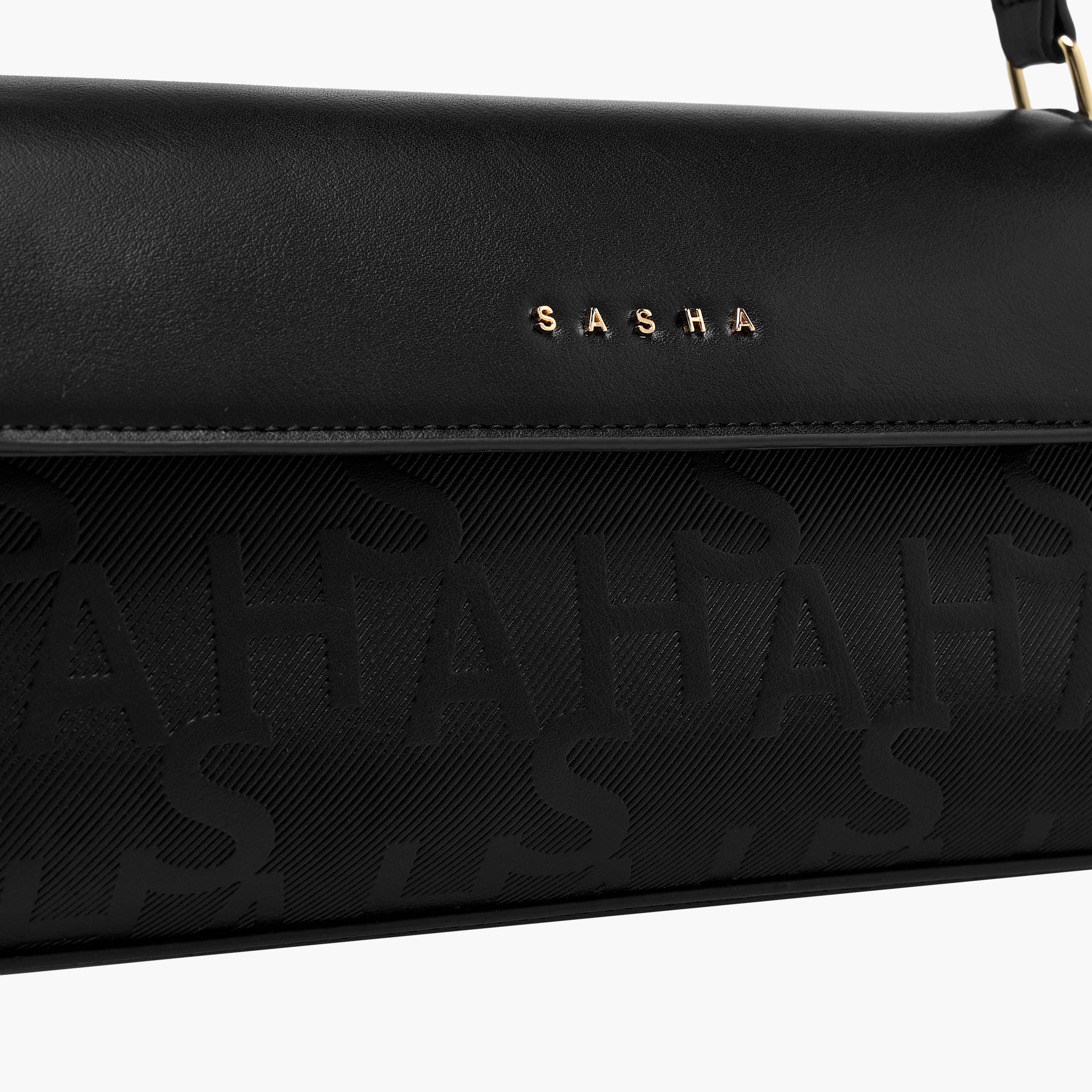 شنطة كتف بارزة الملمس مع حزام قابل للتعديل للنساء من ساشا كودز-women-bagsandwallets-handbags-image-5