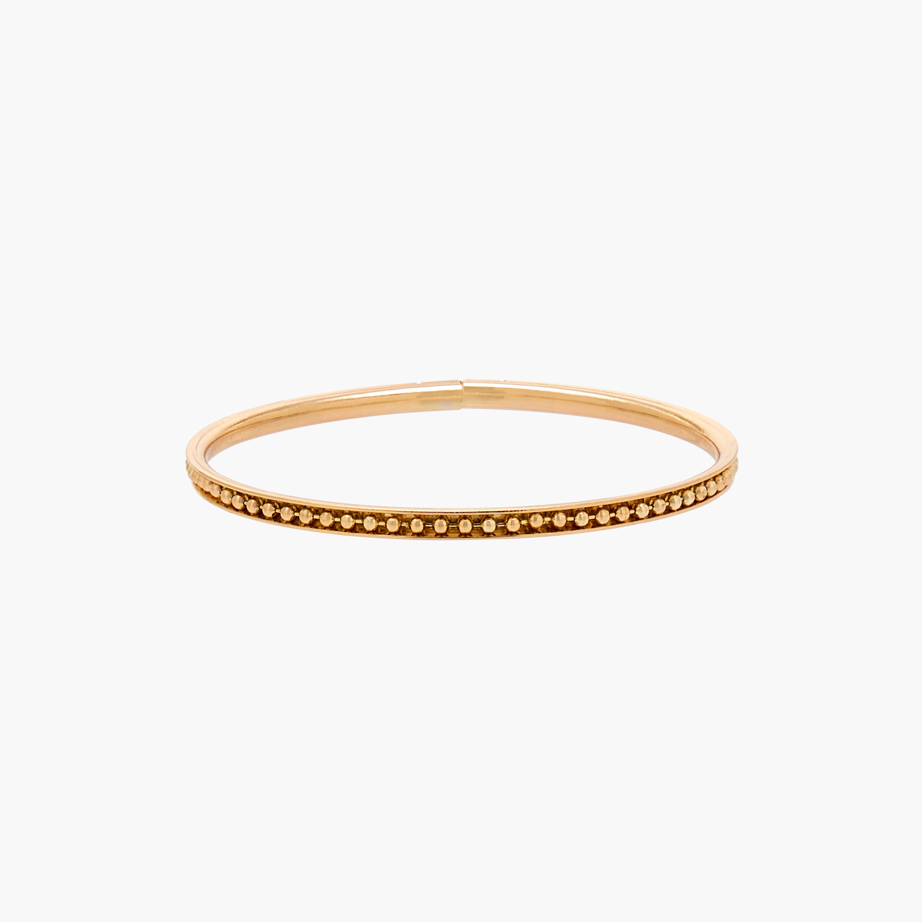 أساور بارزة الملمس بلون ذهبي - عبوة 4 قطع-women-watchesandjewellery-jewellery-banglesandbracelets-image-3
