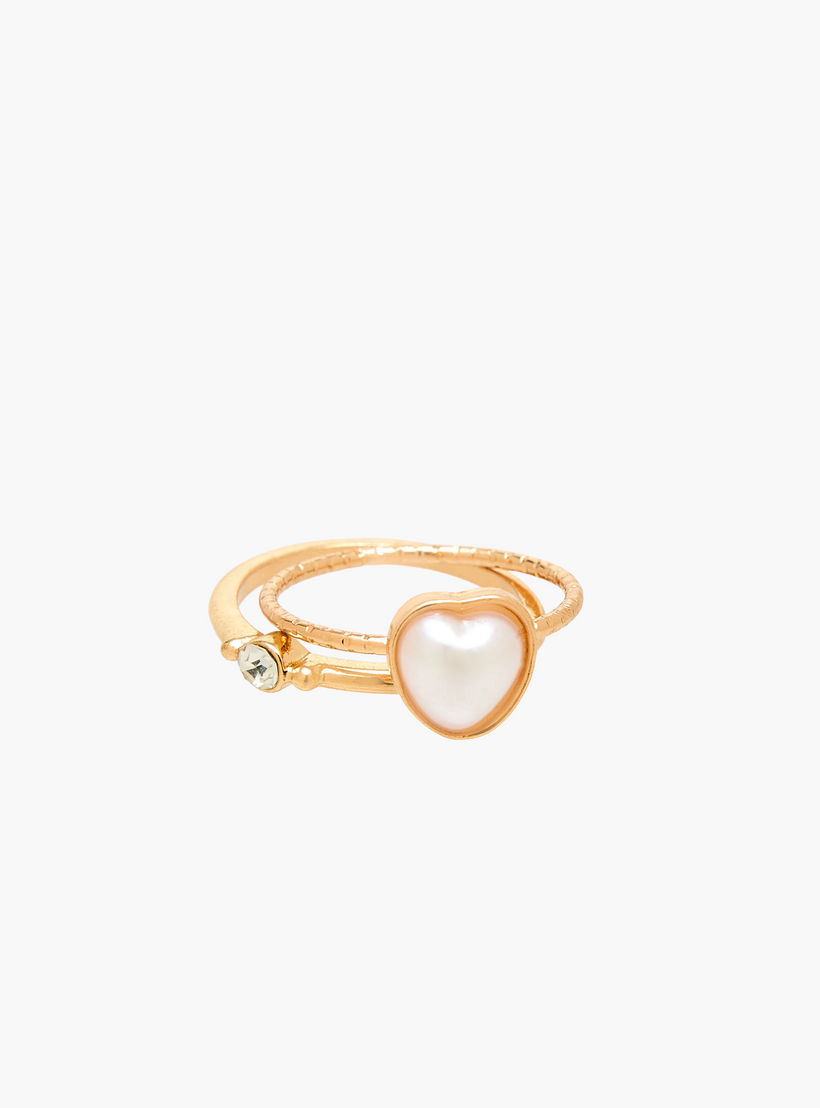 Set of 6 - Assorted Gold Tone Ring-women-watchesandjewellery-jewellery-rings-image-3