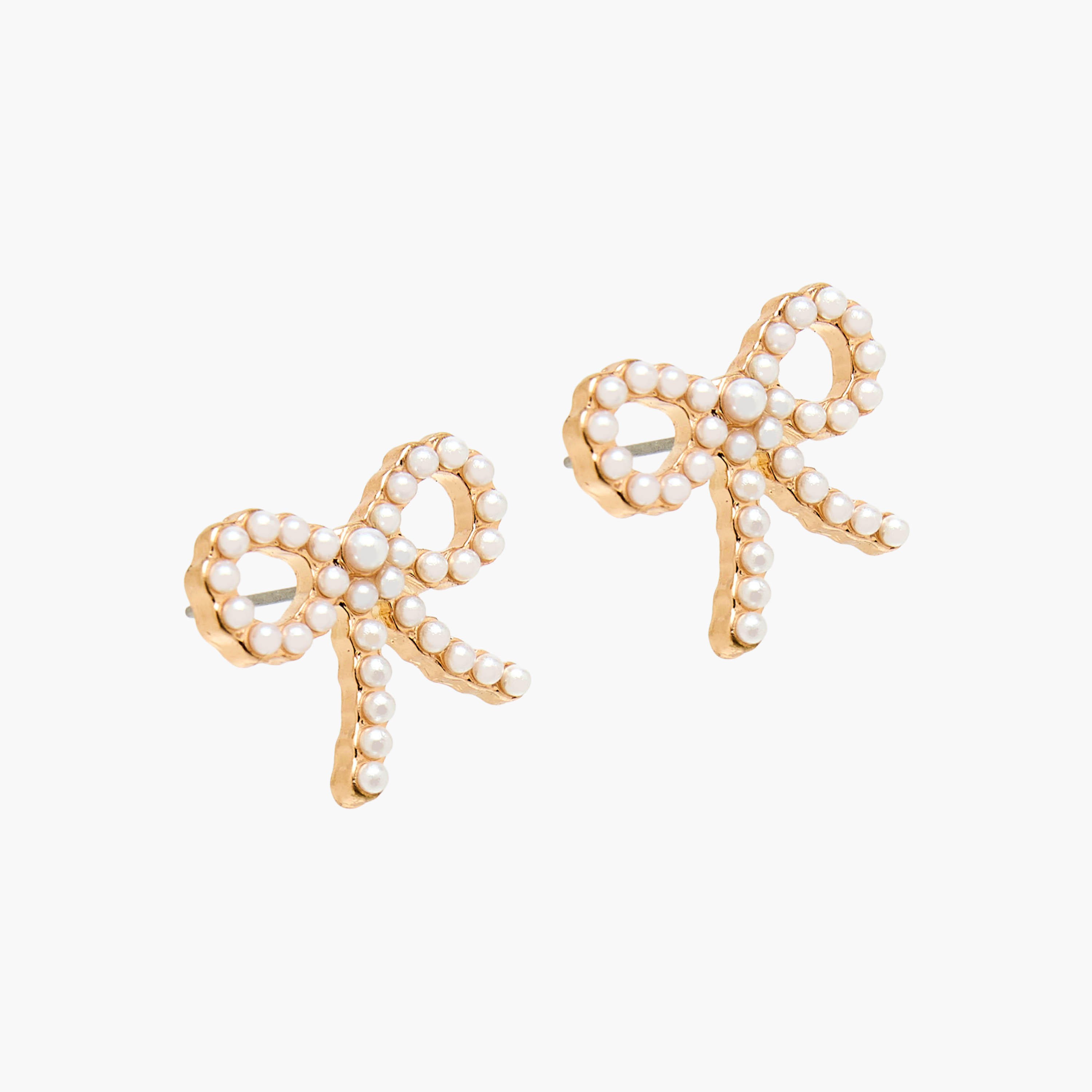 Set of 2 - Bow Embellished Gold Tone Pendant Necklace and Earrings-women-watchesandjewellery-jewellery-jewellerysets-image-6
