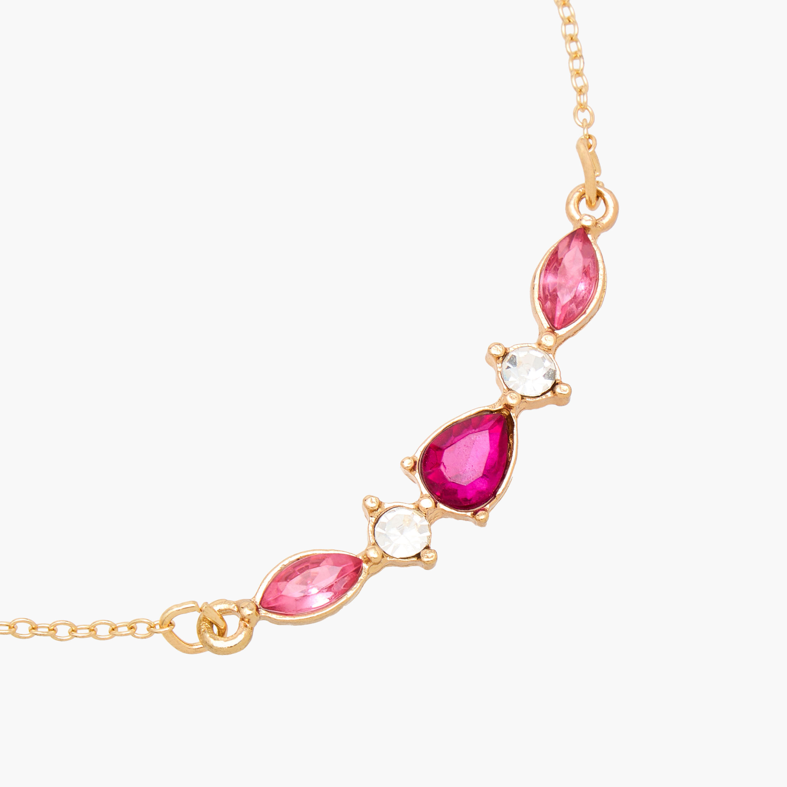 Set of 2 - Stone Embellished Necklace and Earrings-women-watchesandjewellery-jewellery-jewellerysets-image-7