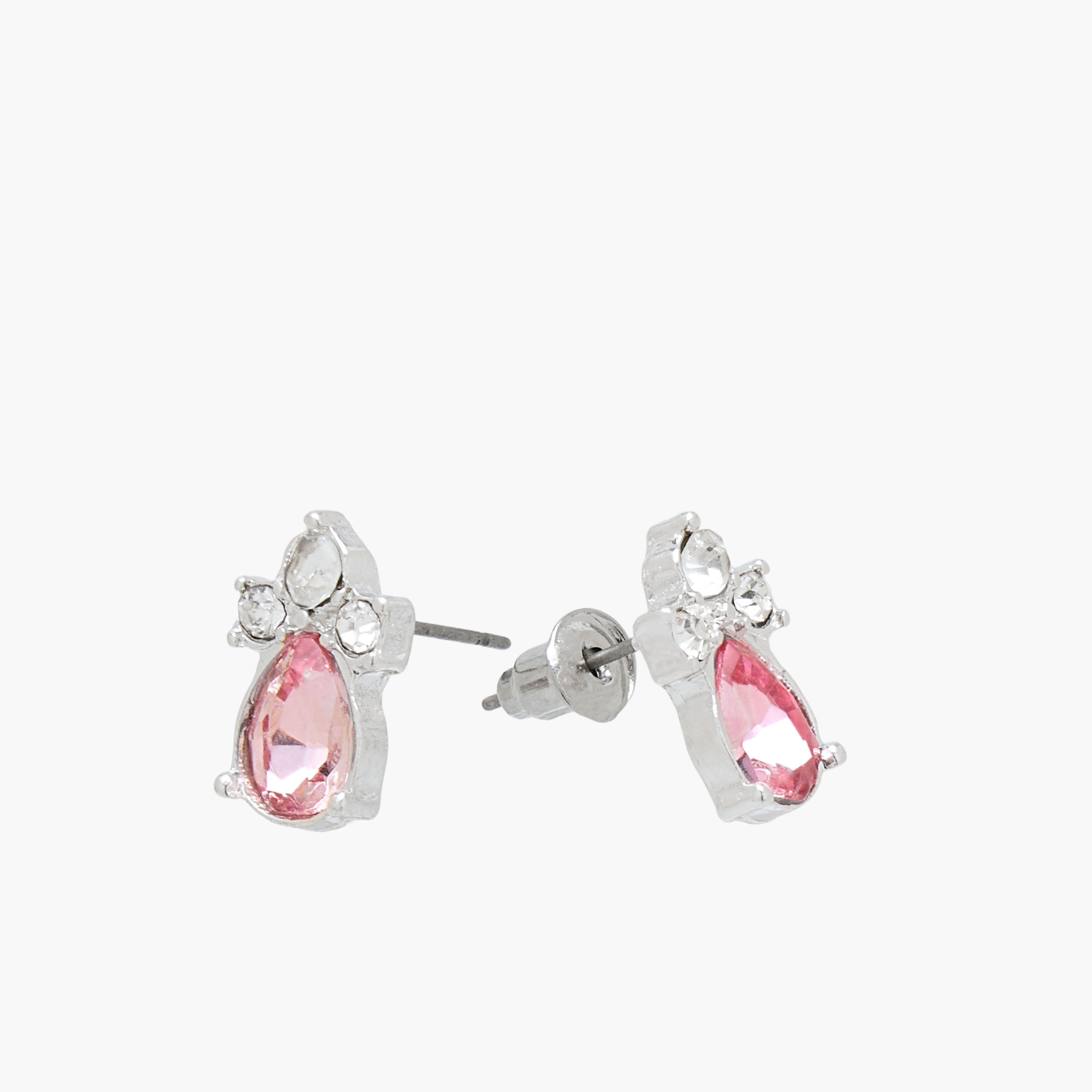Set of 2 - Stone Embellished Pendant Necklace and Earrings-women-watchesandjewellery-jewellery-jewellerysets-image-5