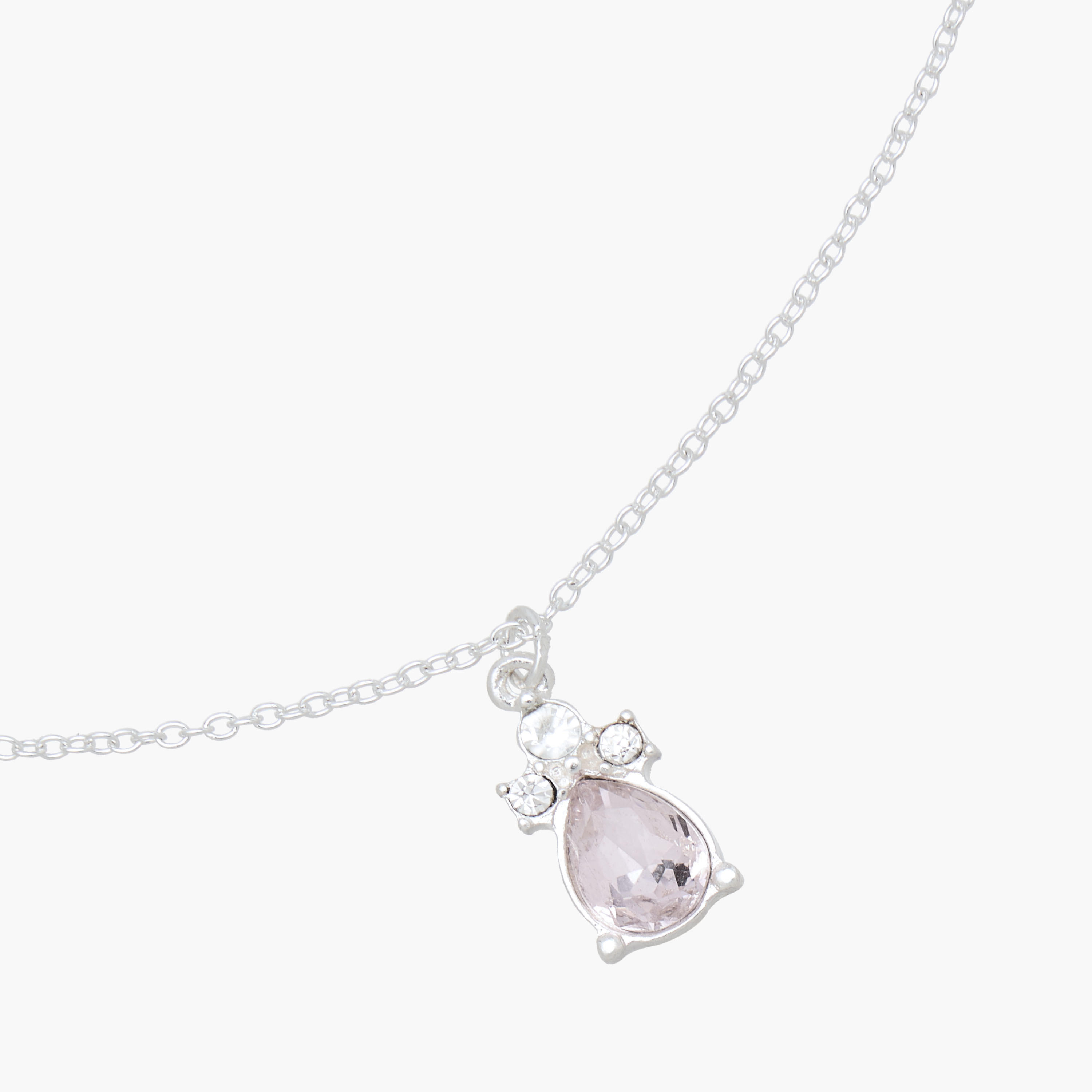 Set of 2 - Stone Embellished Pendant Necklace and Earrings-women-watchesandjewellery-jewellery-jewellerysets-image-7