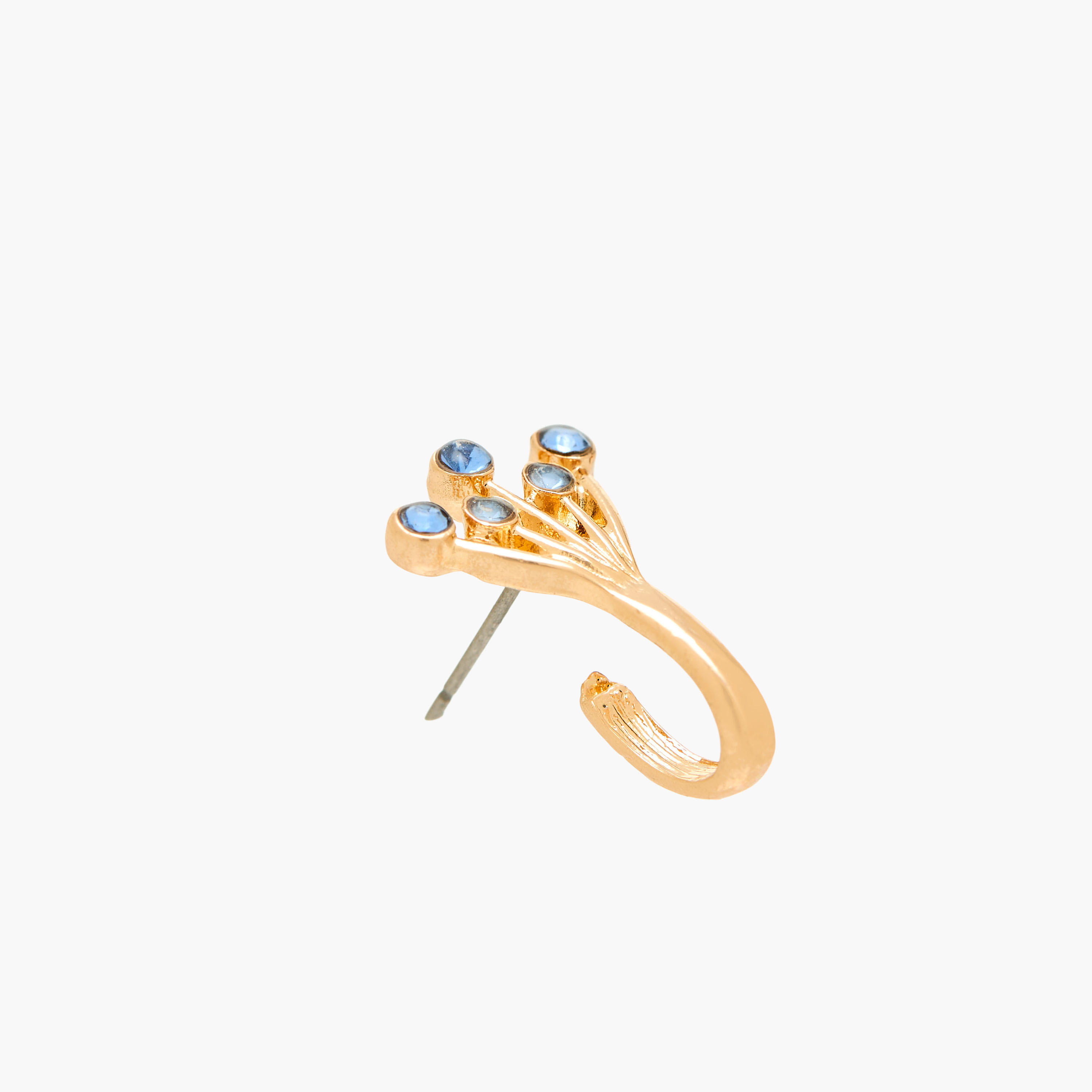 حلقان متنوعة بلون ذهبي ومكبس إغلاق - عبوة 9 أزواج-women-watchesandjewellery-jewellery-earrings-image-4