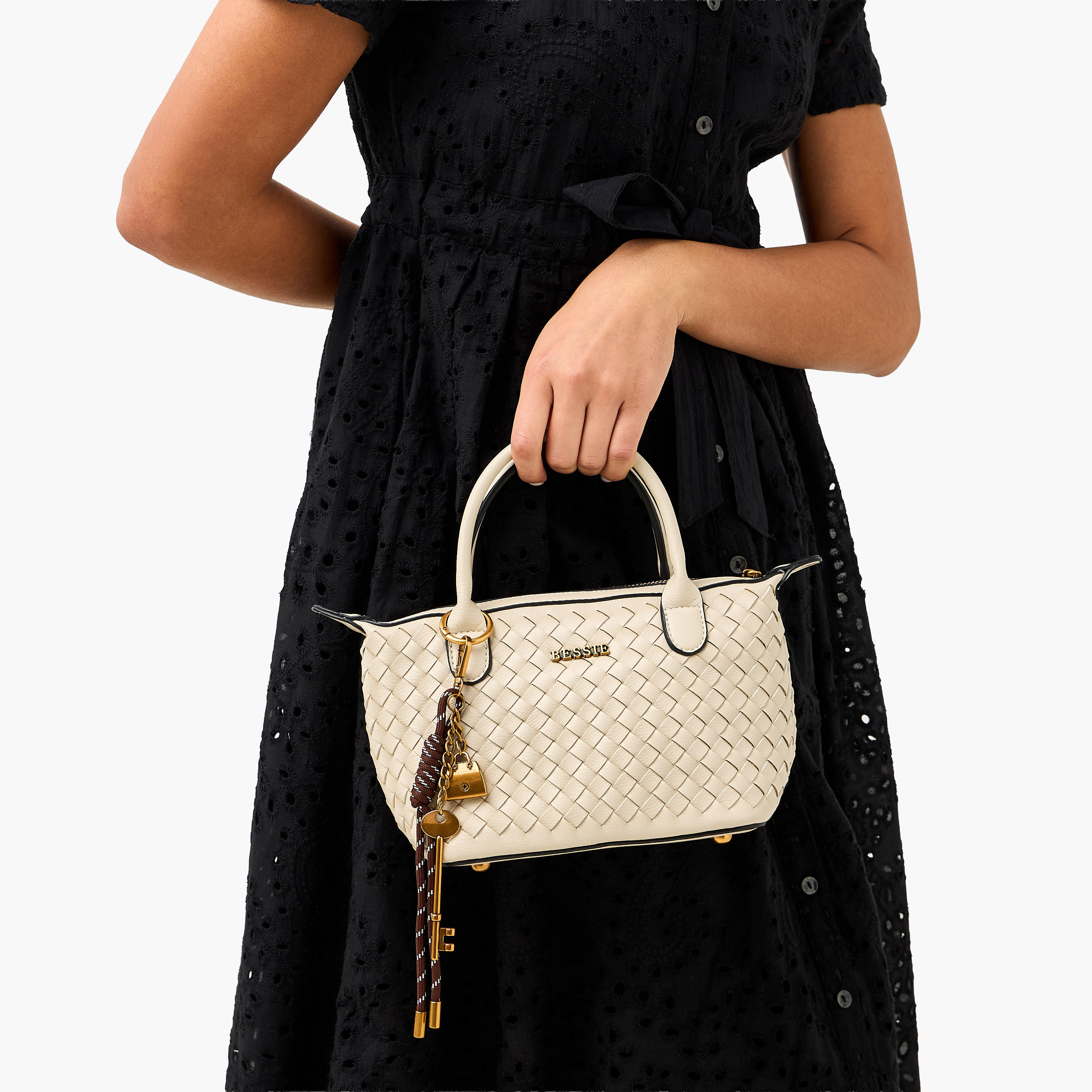 Bessie London Braided Shoulder Bag with Double Handle-women-bagsandwallets-handbags-image-8