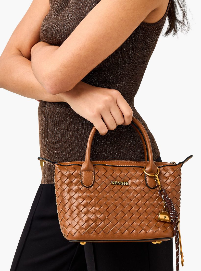 شنطة كتف مضفرة بمقابض مزدوجة من بيسي لندن-women-bagsandwallets-handbags-image-8