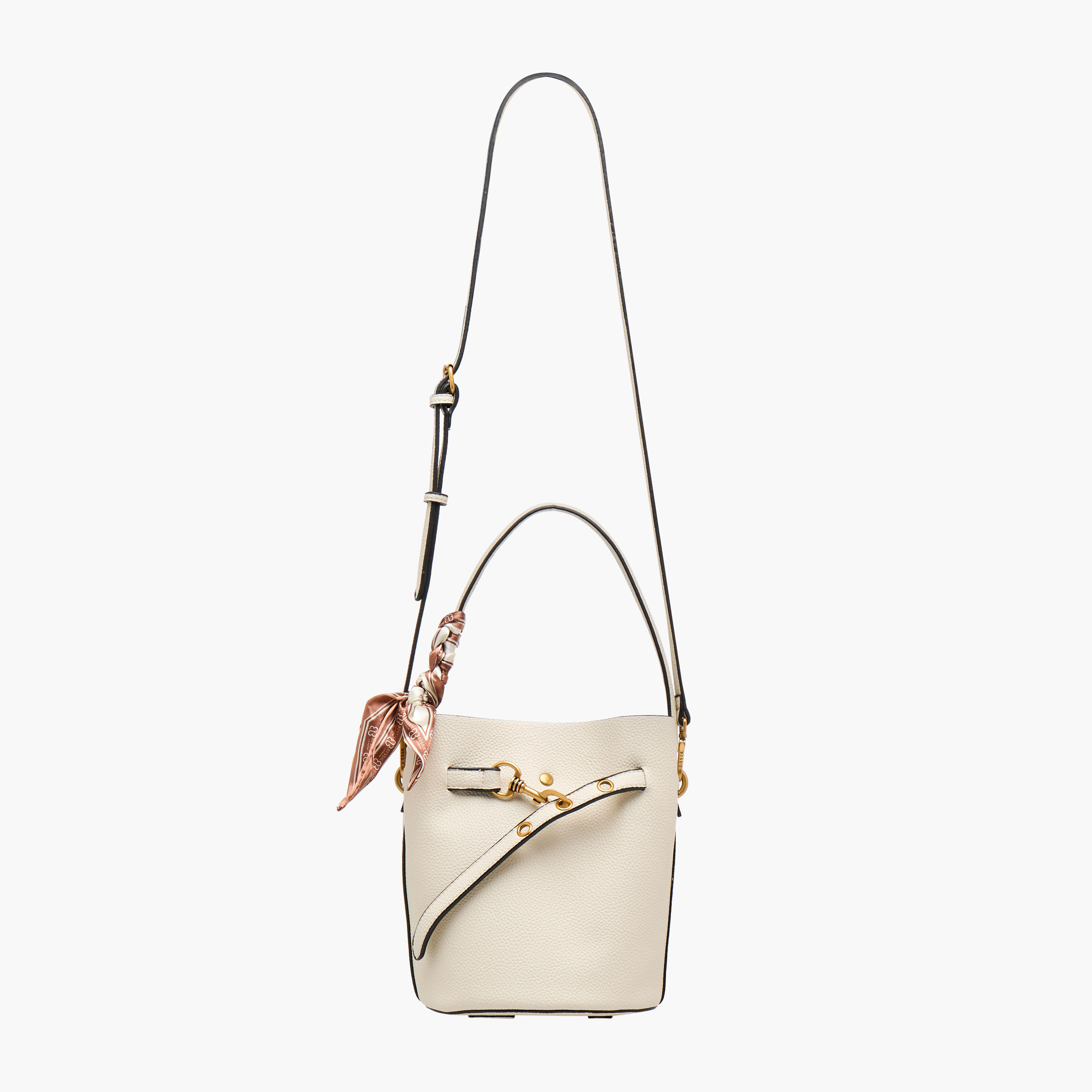Bessie London Textured Bucket Bag with Scarf-women-bagsandwallets-handbags-image-3