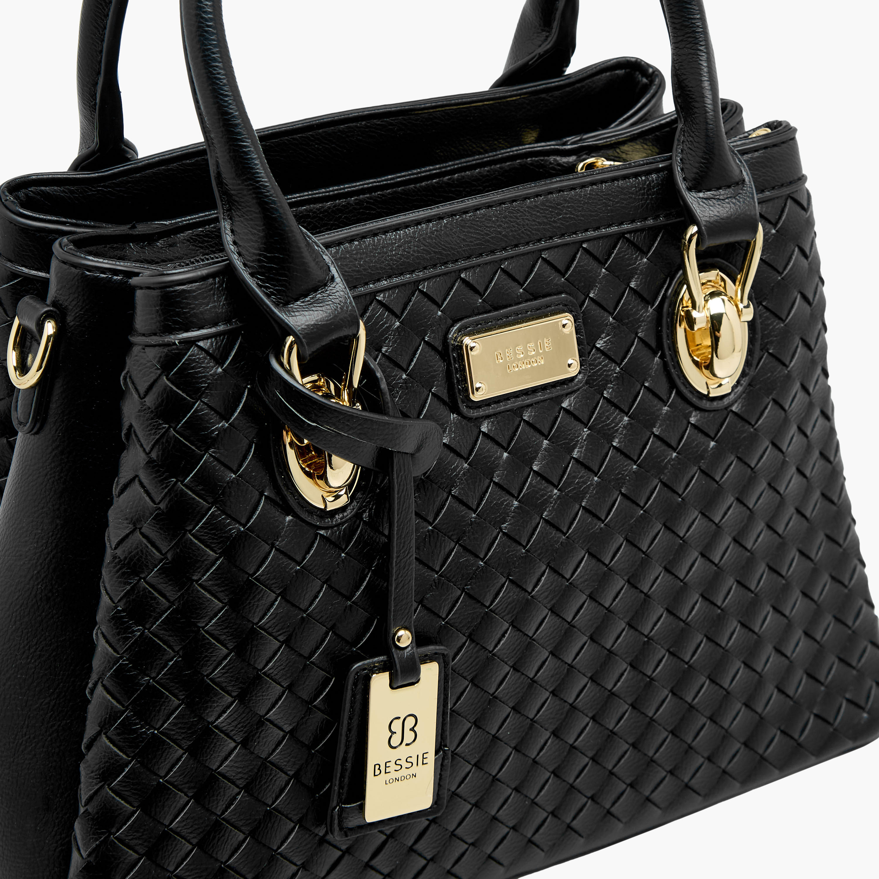 شنطة توتي بارزة الملمس بحزام قابل للفصل من بيسي لندن-women-bagsandwallets-handbags-image-5