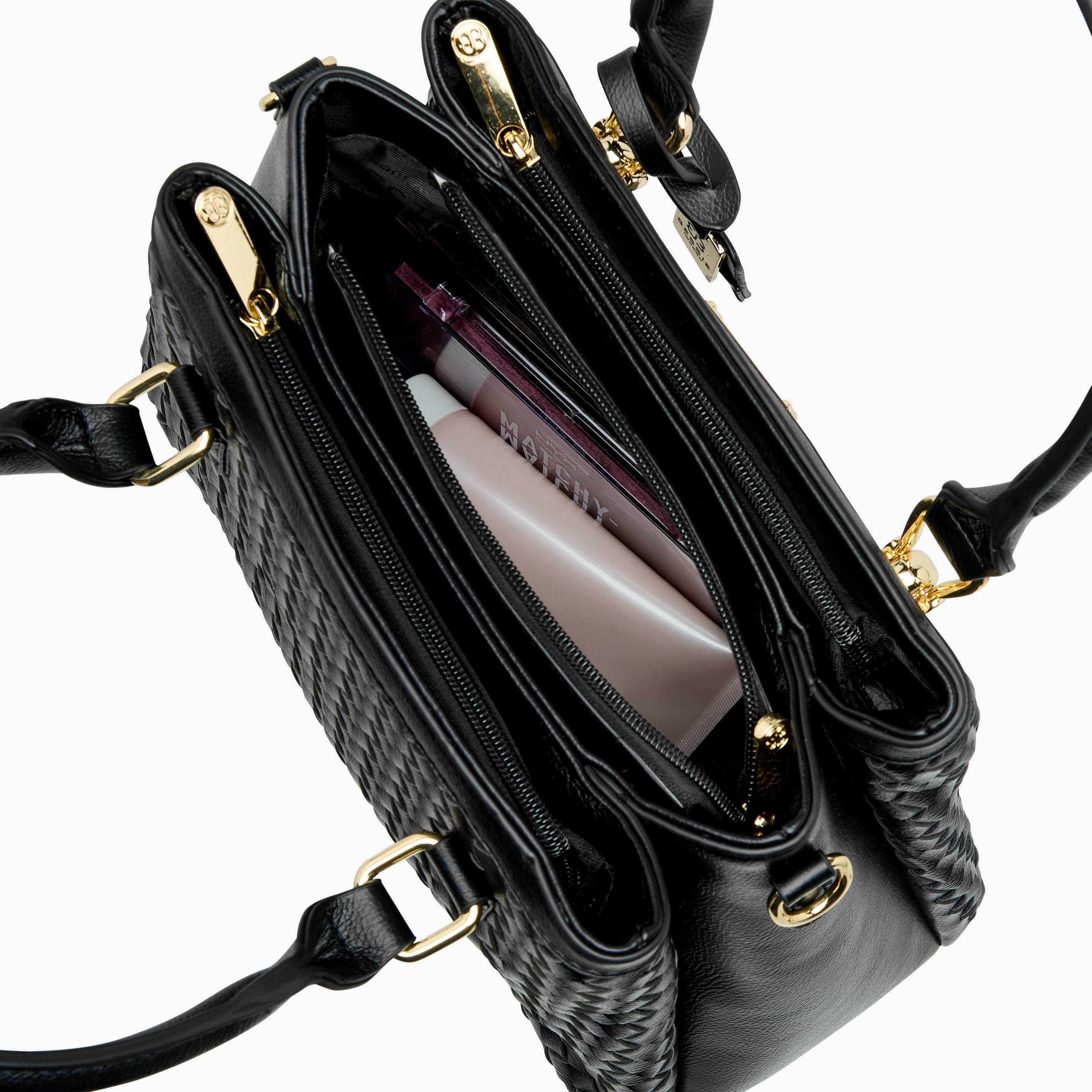 شنطة توتي بارزة الملمس بحزام قابل للفصل من بيسي لندن-women-bagsandwallets-handbags-image-9