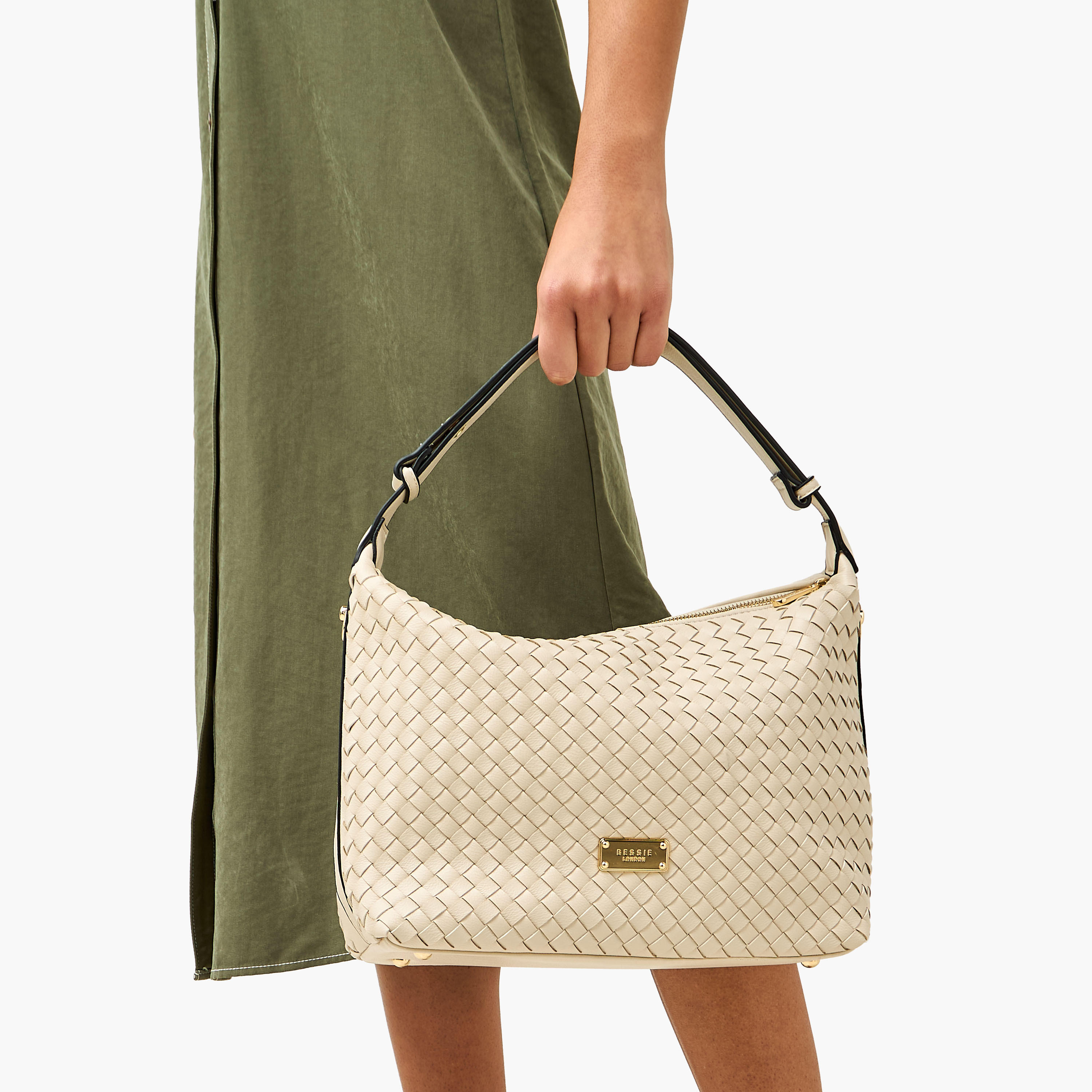 شنطة كتف مضفرة بمقابض مزدوجة من بيسي لندن-women-bagsandwallets-handbags-image-8